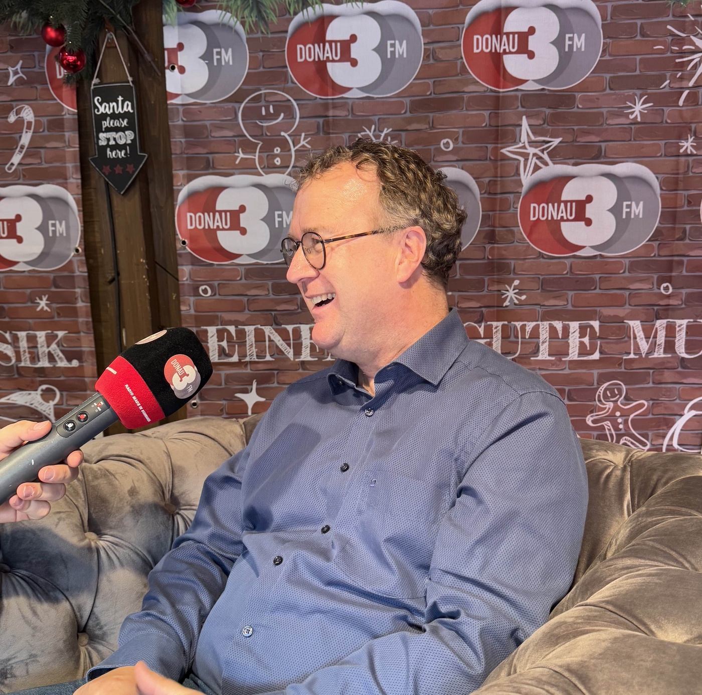 Münsterdekan Torsten Krannich zu Gast im DONAU 3 FM Weihnachtsmarktradio