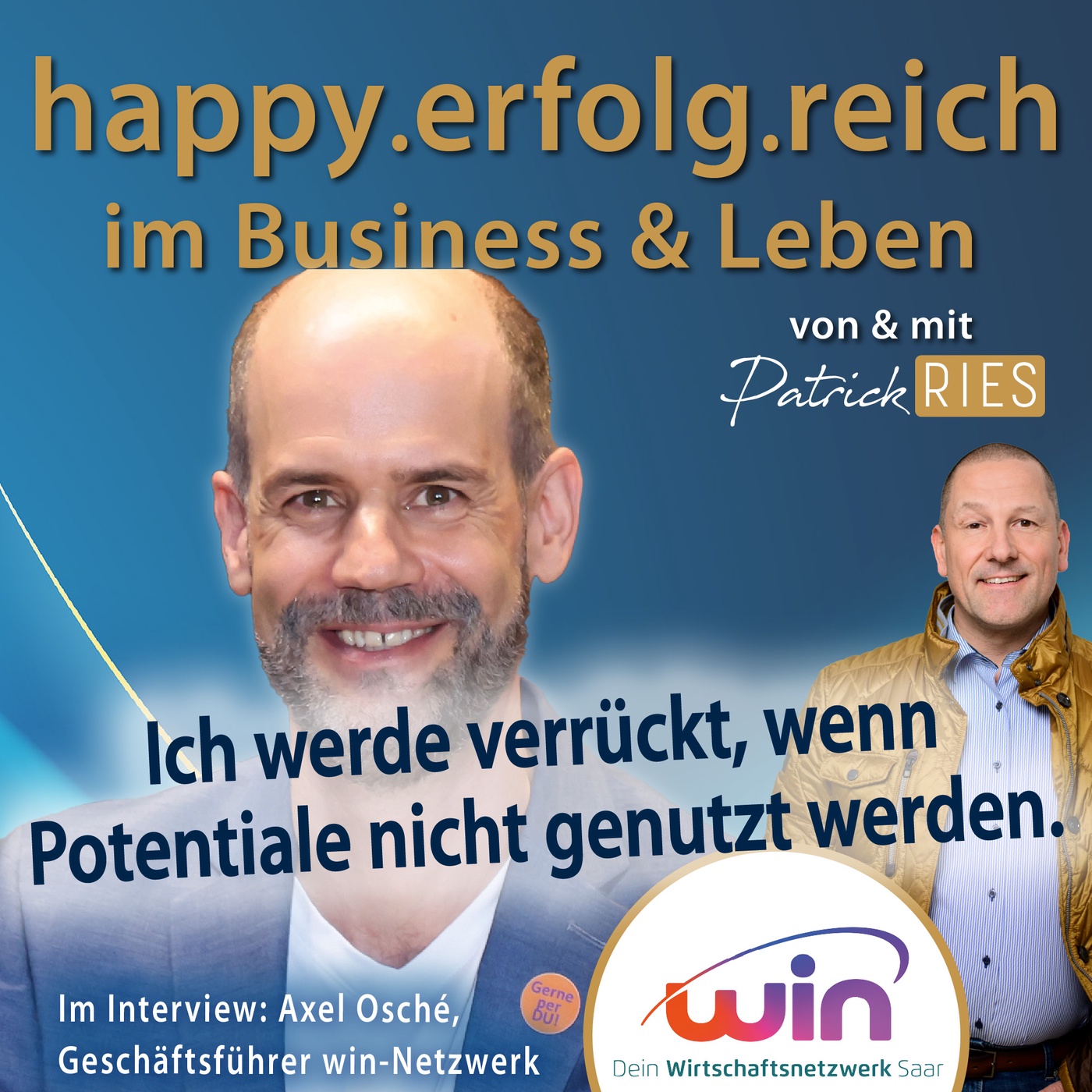 Ich werde verrückt, wenn Potentiale nicht genutzt werden