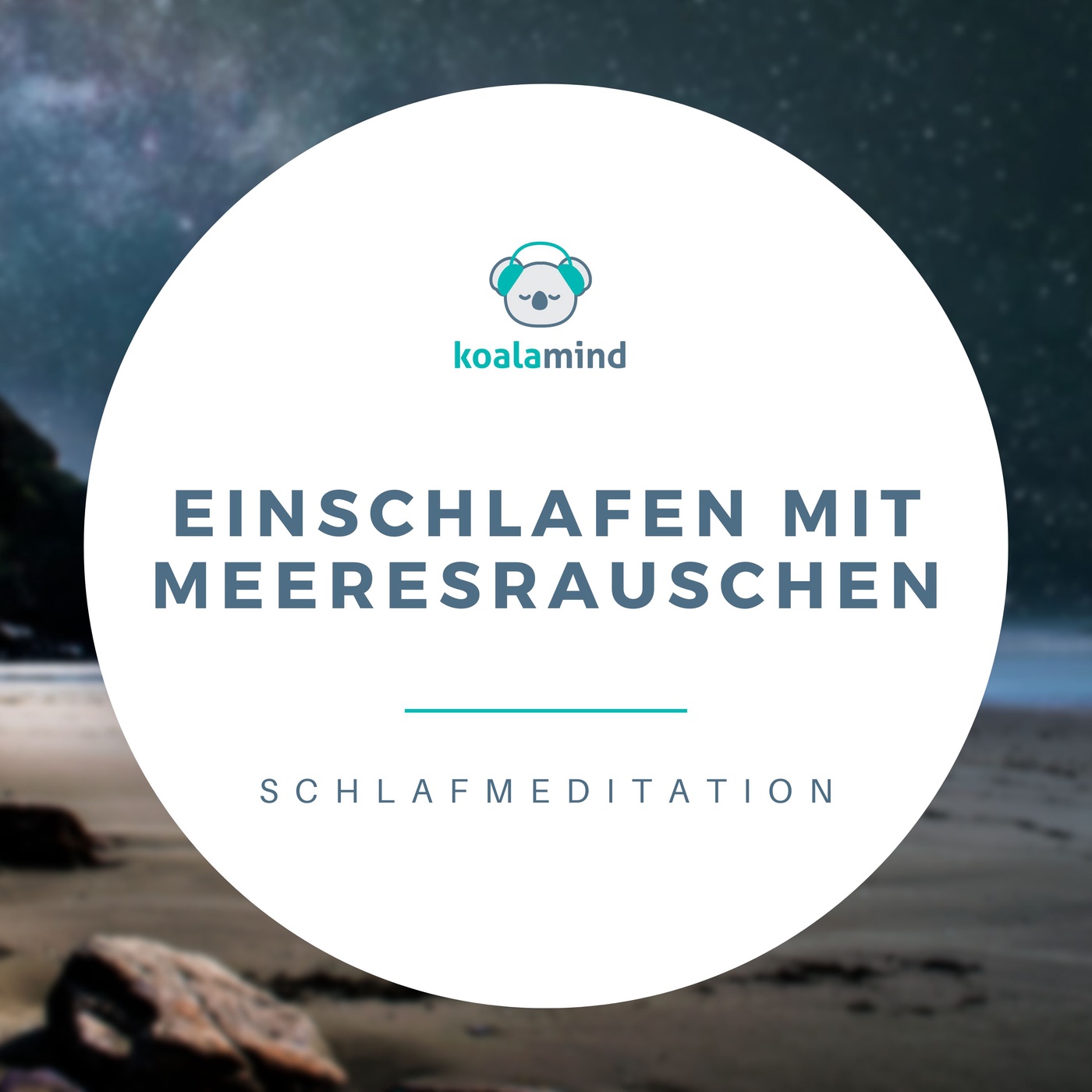 Schlafmeditation: Einschlafen mit Meeresrauschen