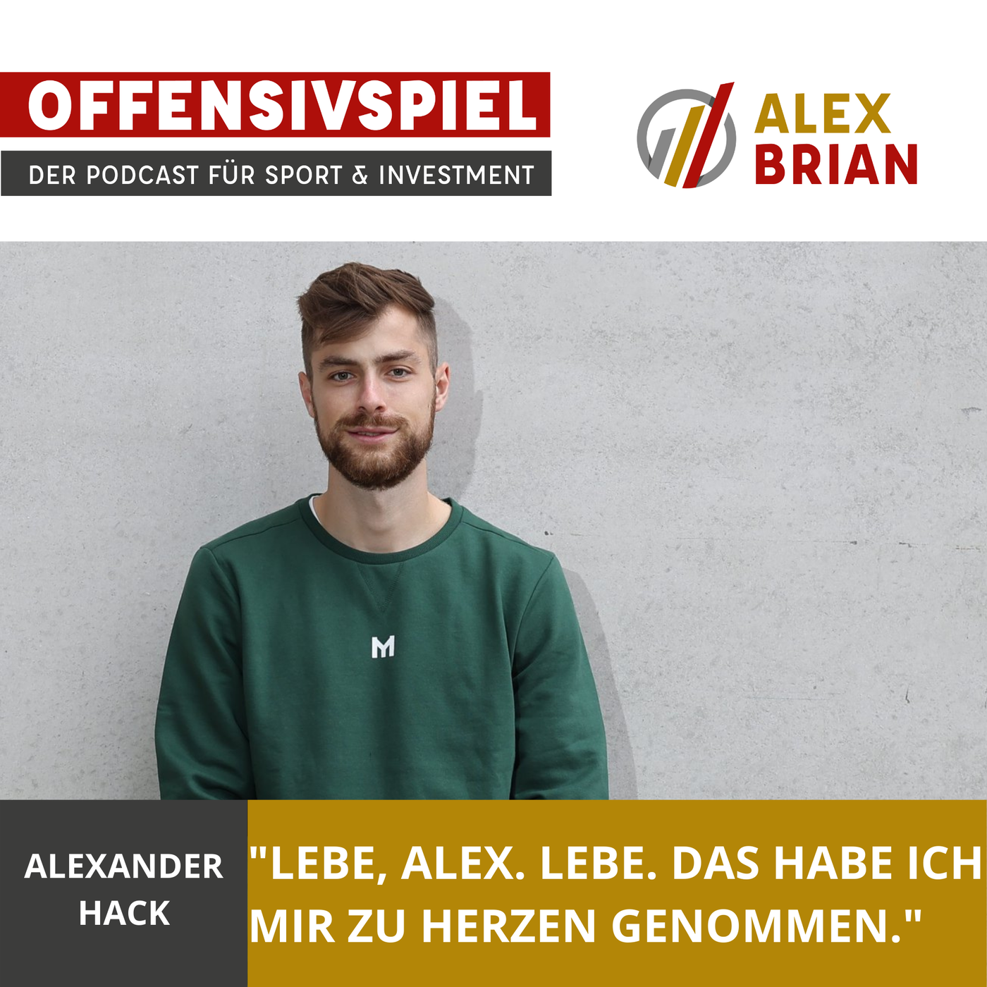 #22 Alexander Hack ist unser heutiger Trainingsgast