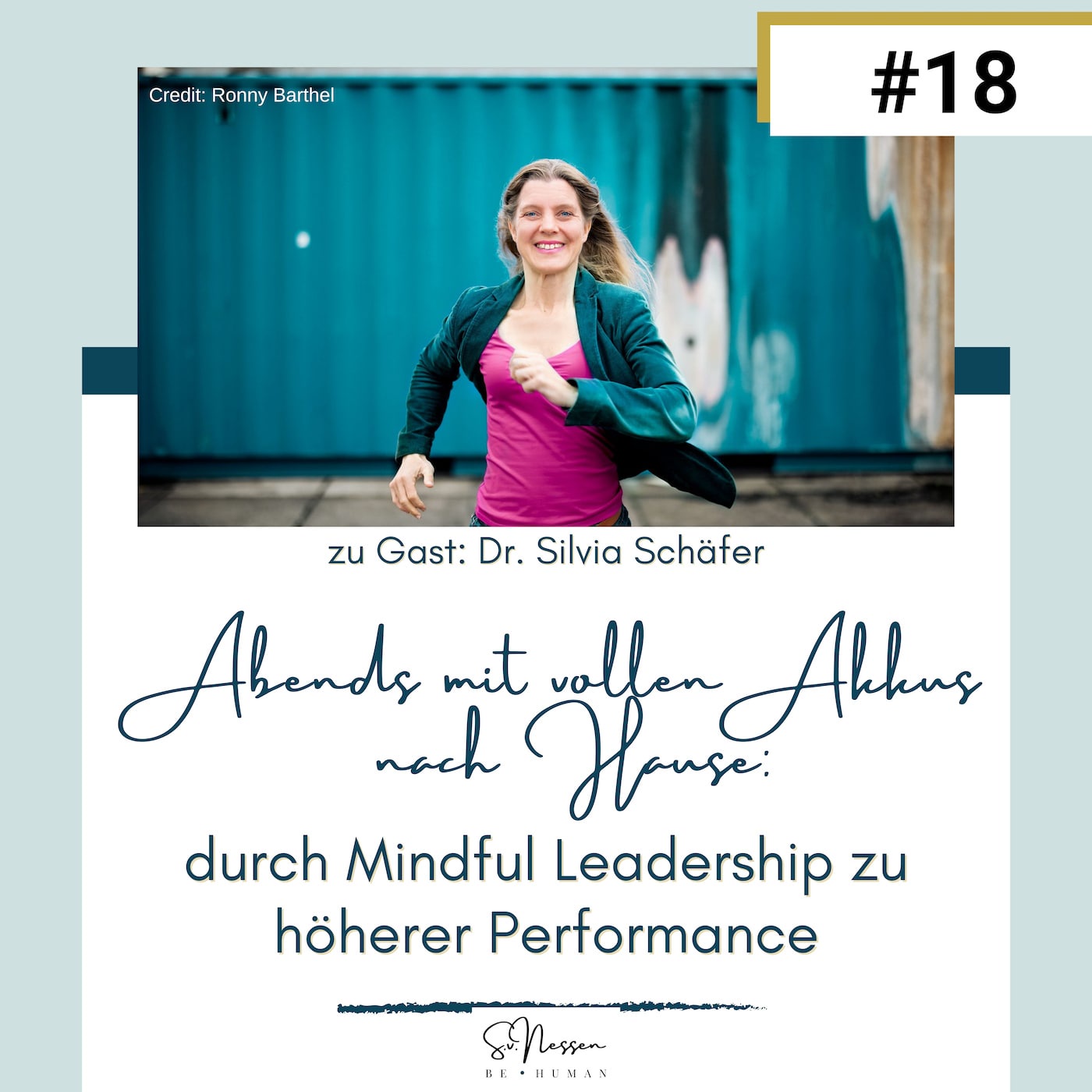 Abends mit vollen Akkus nach Hause: durch Mindful Leadership zu höherer Performance mit Dr. Silvia Schäfer