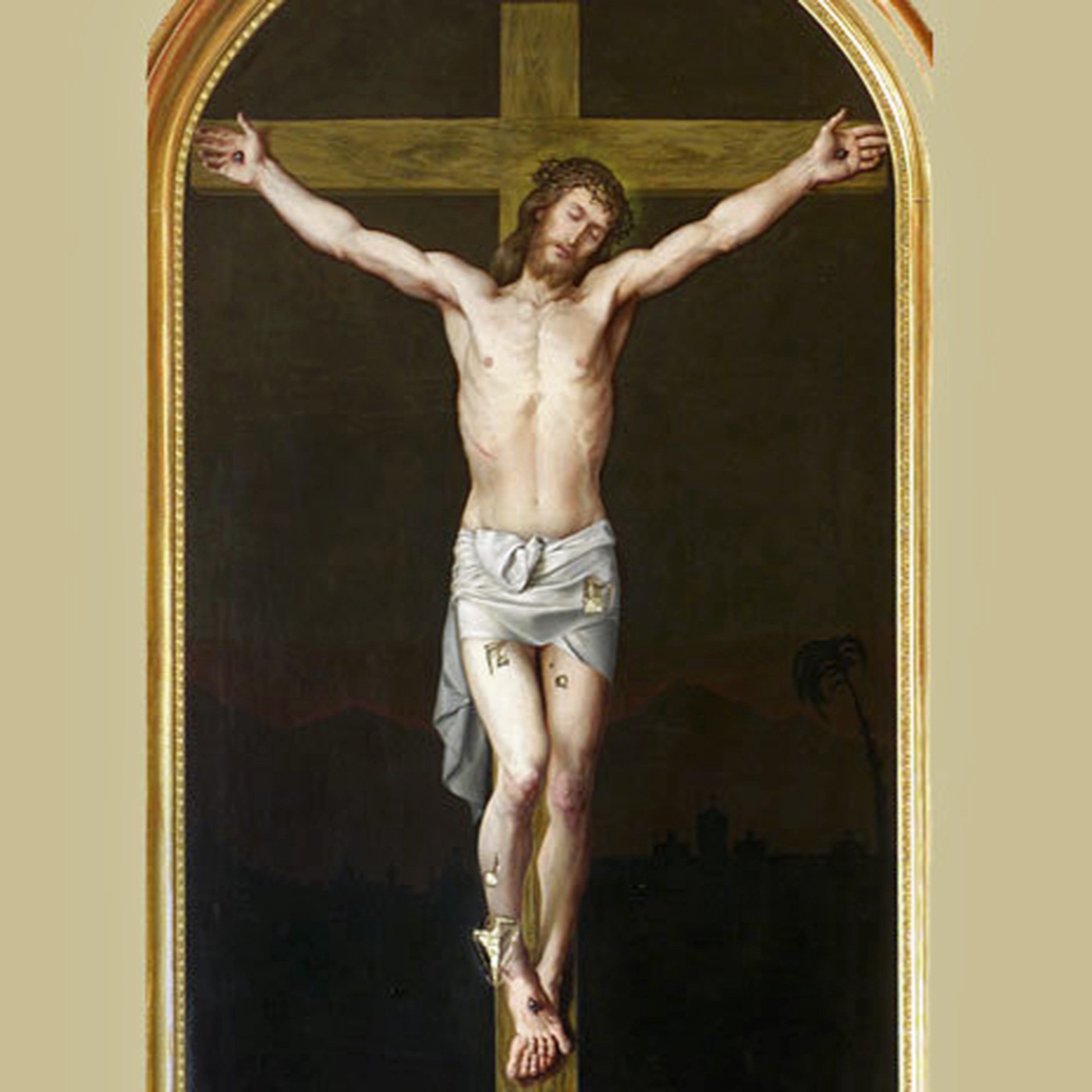 Über das Kreuz