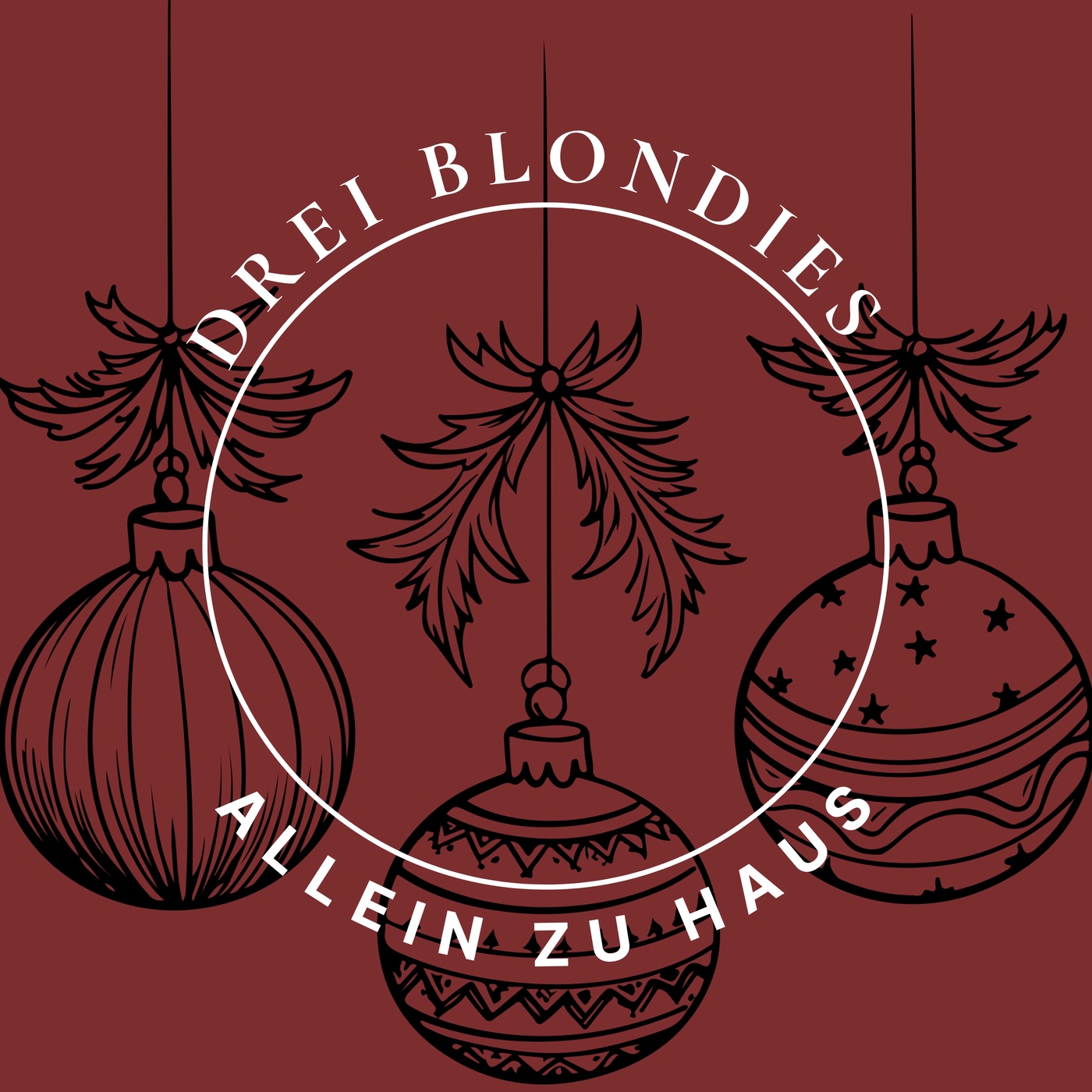 Drei Blondies Allein zu Haus