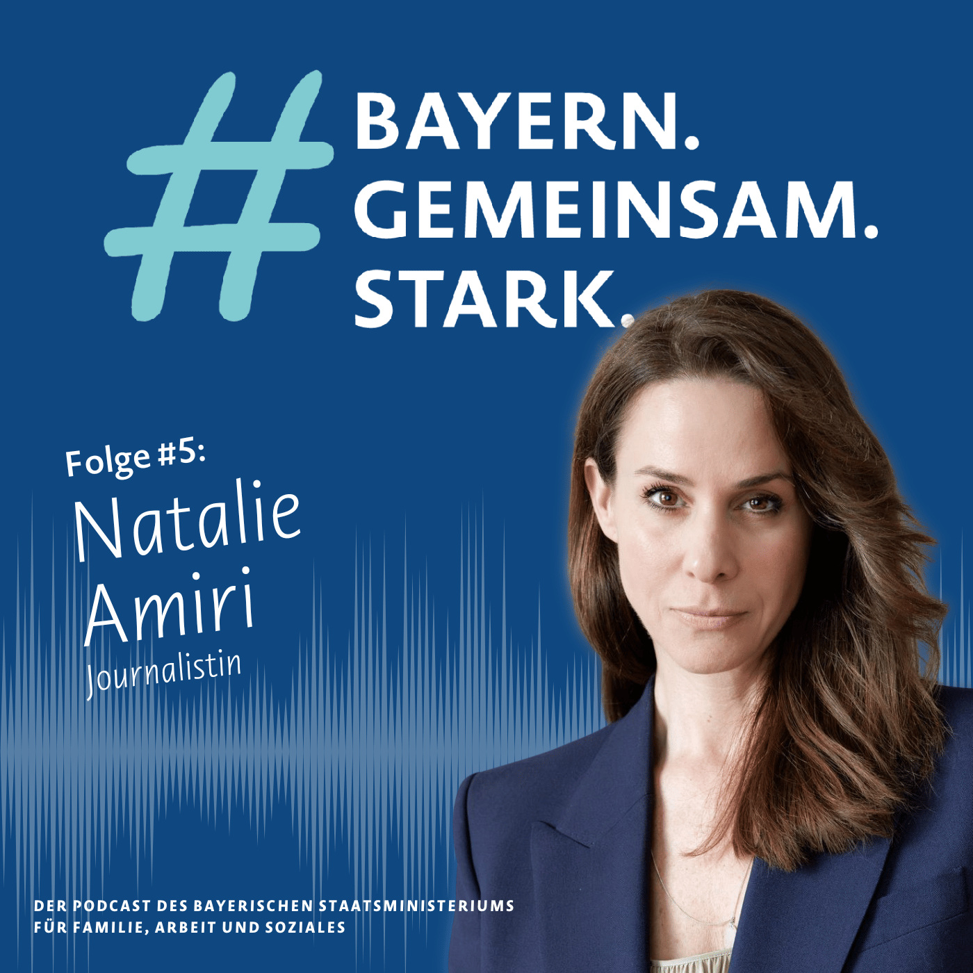 Natalie Amiri, Journalistin, Moderatorin und Autorin, über Solidarität unter Frauen und den Wert unserer Demokratie