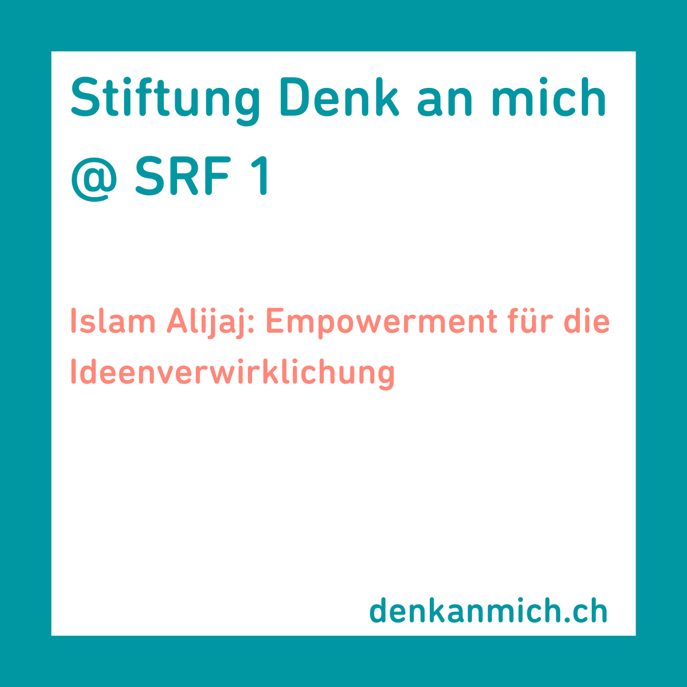 Islam Alijaj: Empowerment für die Ideenverwirklichung