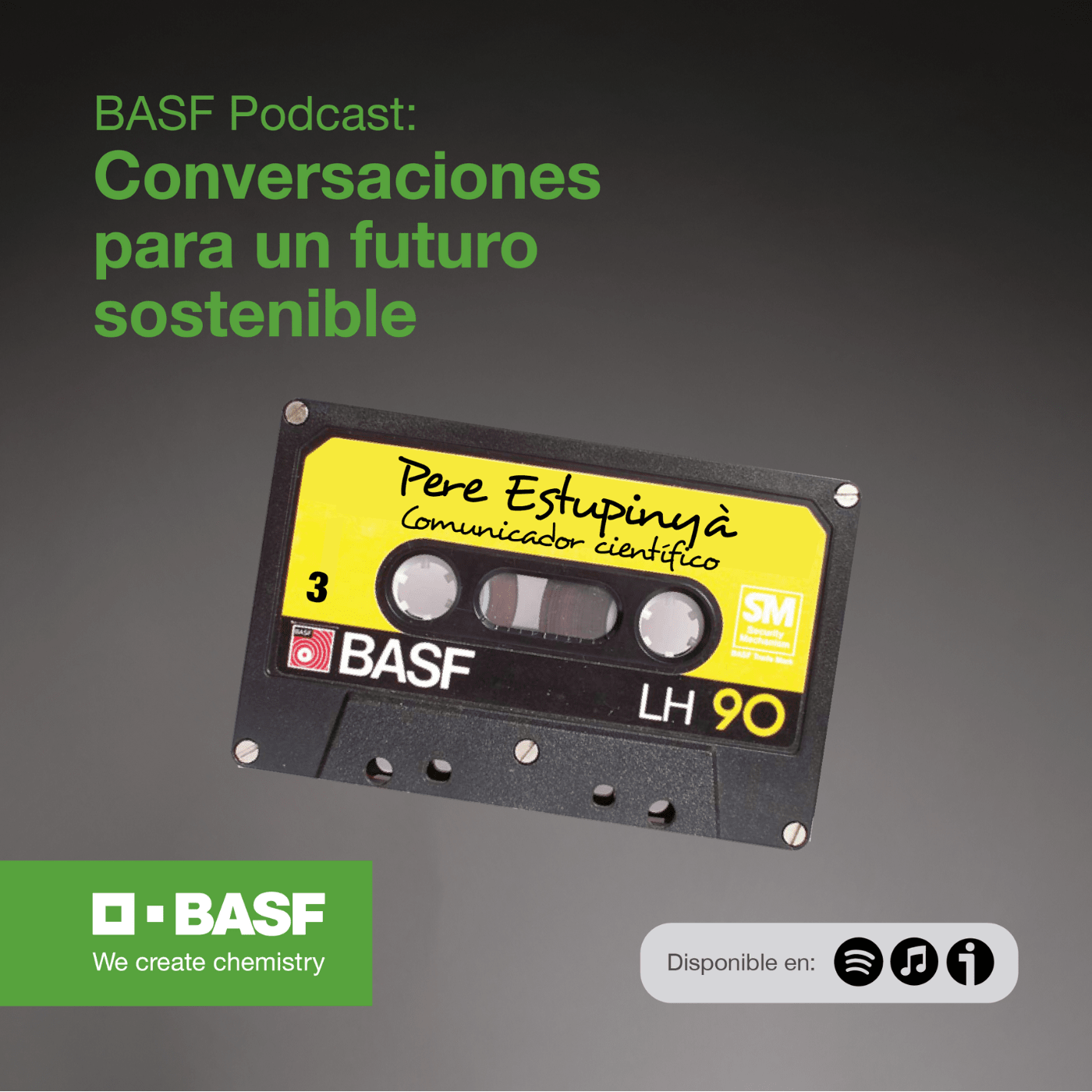 BASF Podcast, Conversaciones para un futuro sostenible: Pere Estupinyà, comunicador científico