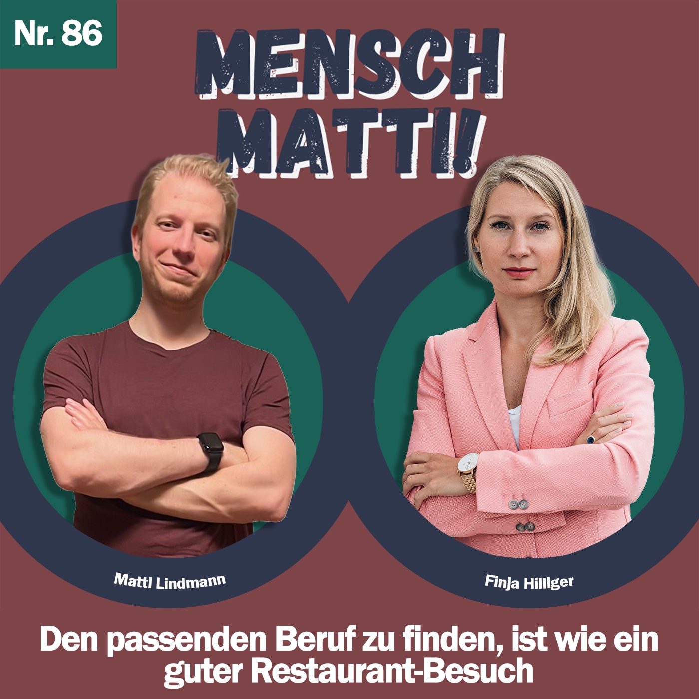 Nr. 86 - Mit Finja Hilliger - Den richtigen Beruf zu finden, ist wie ein guter Restaurant-Besuch