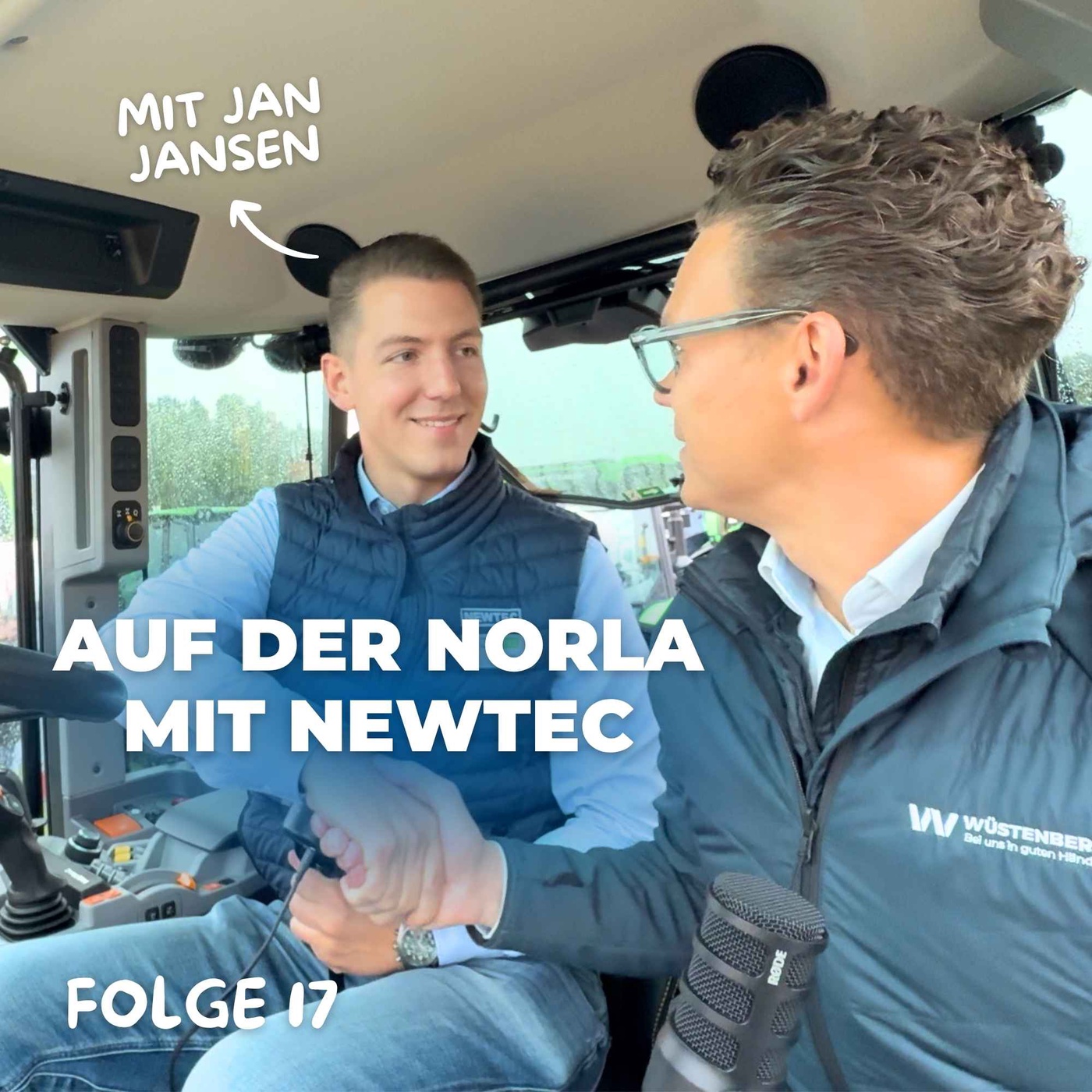 Live vom Fahrersitz auf der norla: Jan Jansen (NewTec) über die Ernte 2026 und den Strukturwandel im Handel