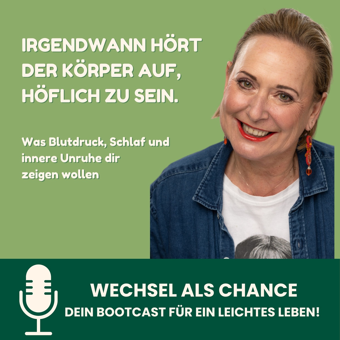 Irgendwann hört der Körper auf, höflich zu sein!