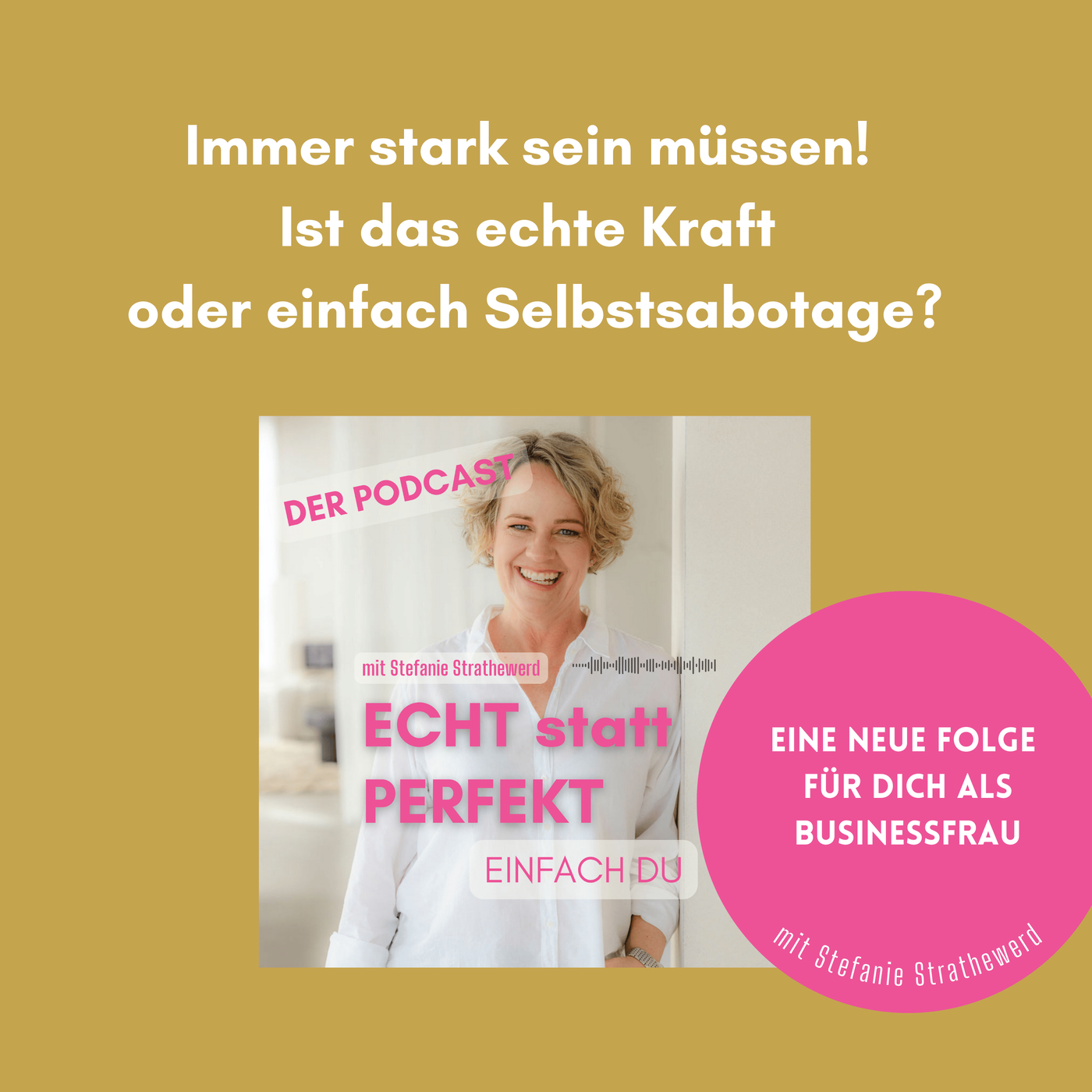 Immer stark sein müssen: Ist das echte Kraft oder einfach Selbstsabotage?