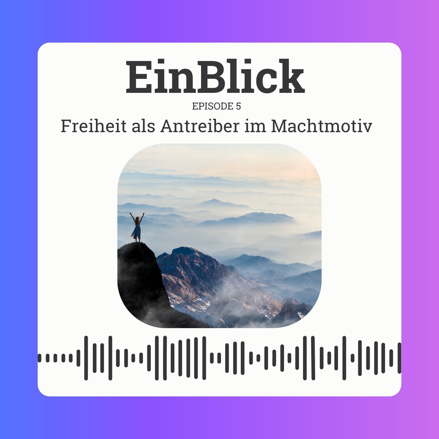 Freiheit als Antreiber im Machtmotiv
