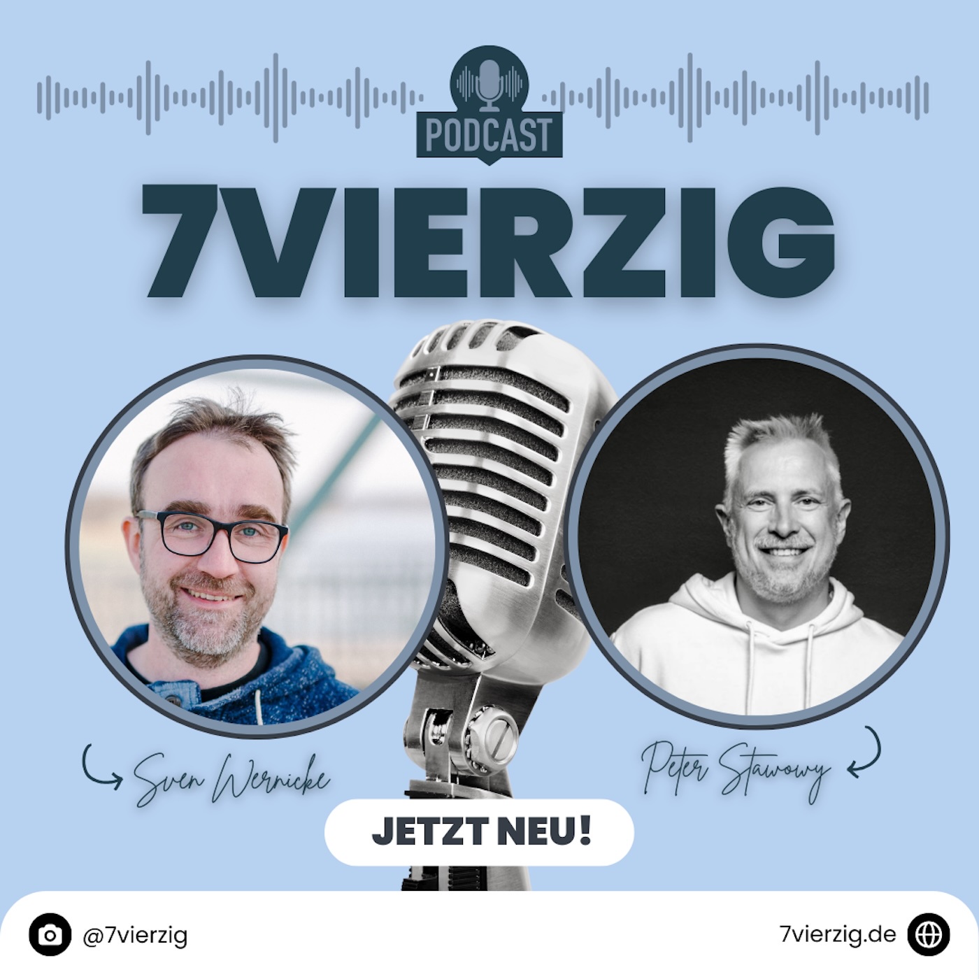 7VIERZIG - Der Podcast von, für und mit Männern im mittleren Alter