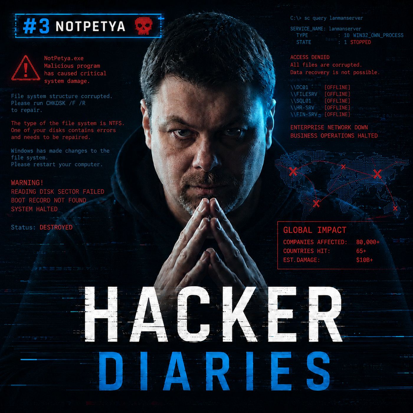 #3 Der NotPetya-Angriff 2017 – Der Cyberangriff, der wie Ransomware aussah