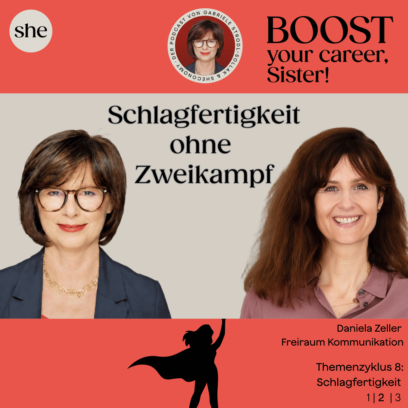 Gespräch | Schlagfertigkeit ist trainierbar – mit  Kommunikationsprofi Daniela Zeller
