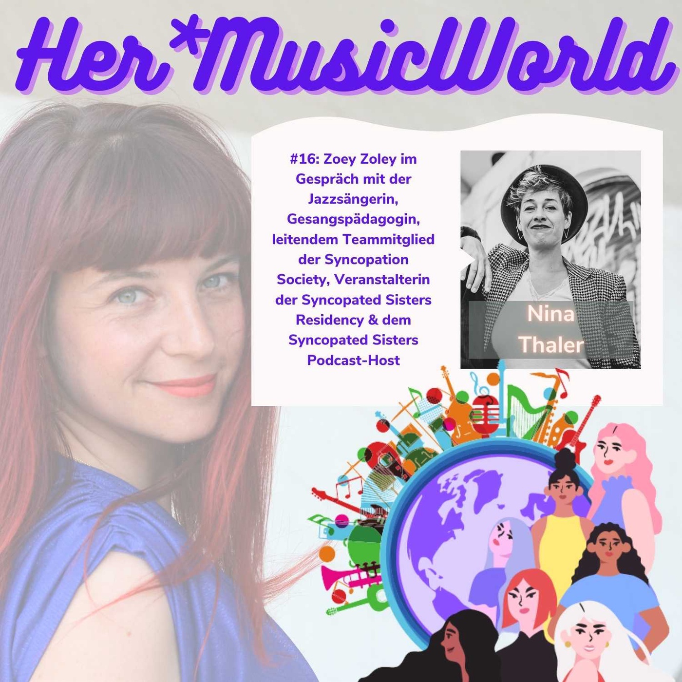 #16 HerMusicWorld Podcast mit Gästin Nina Thaler