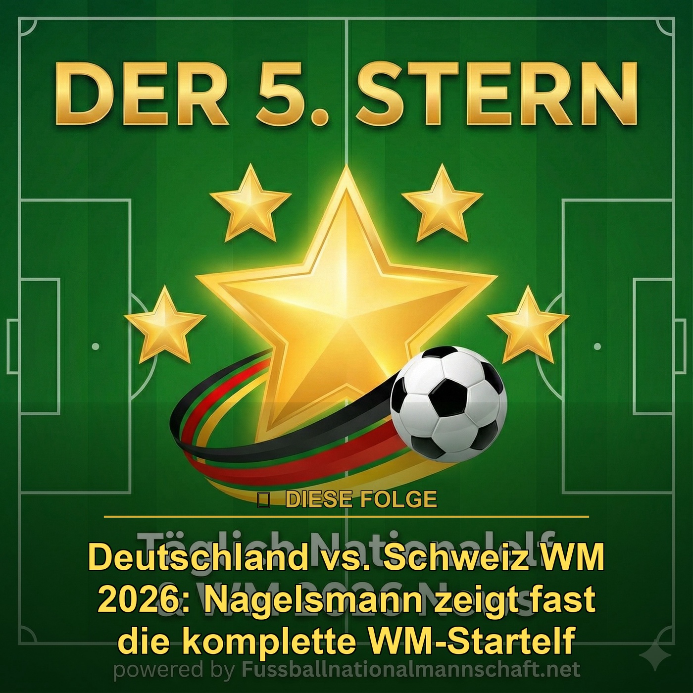 Deutschland vs. Schweiz WM 2026: Nagelsmann zeigt fast die komplette WM-Startelf