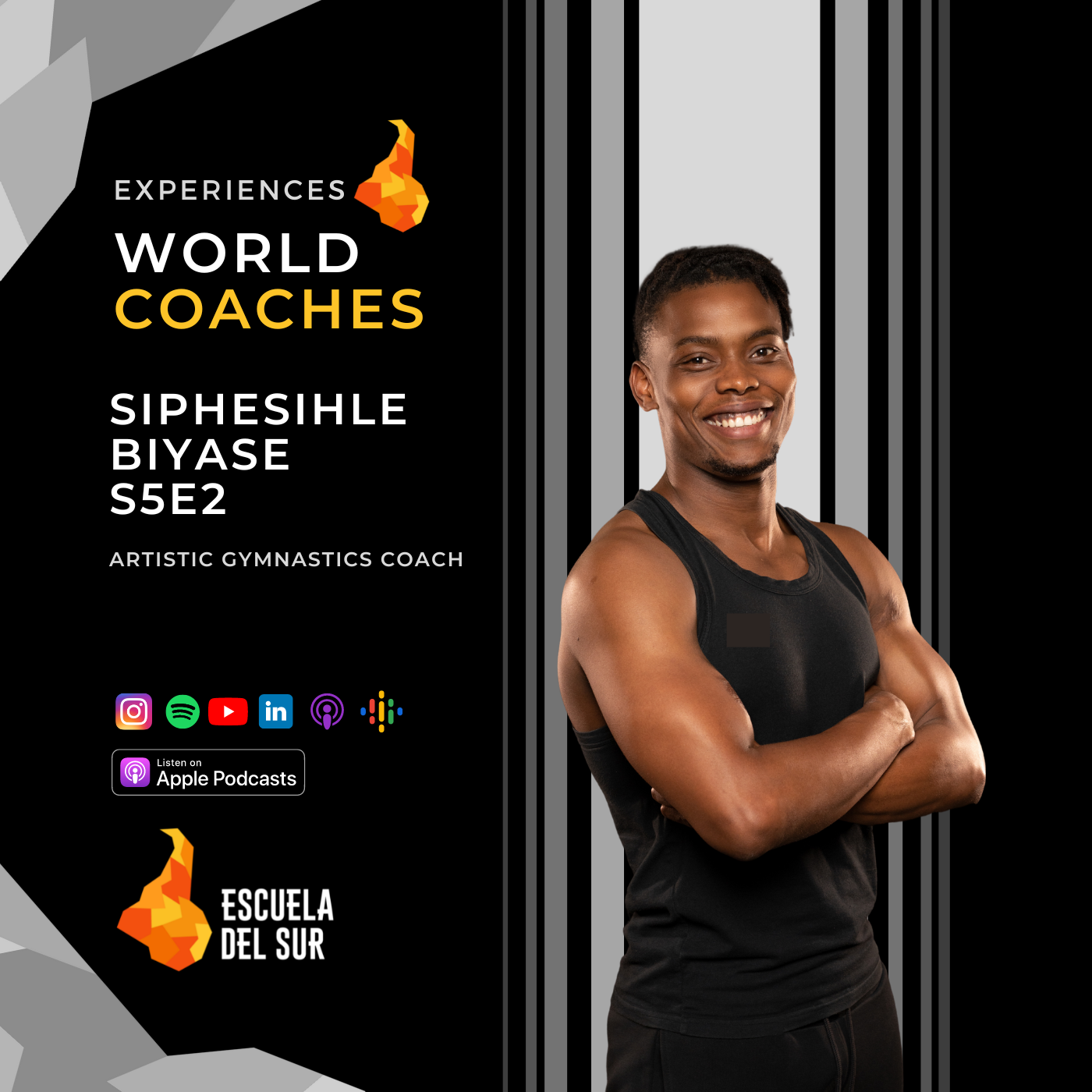 12. Siphesihle Biyase - Former Senior Gymnastics from Durban S5xE2