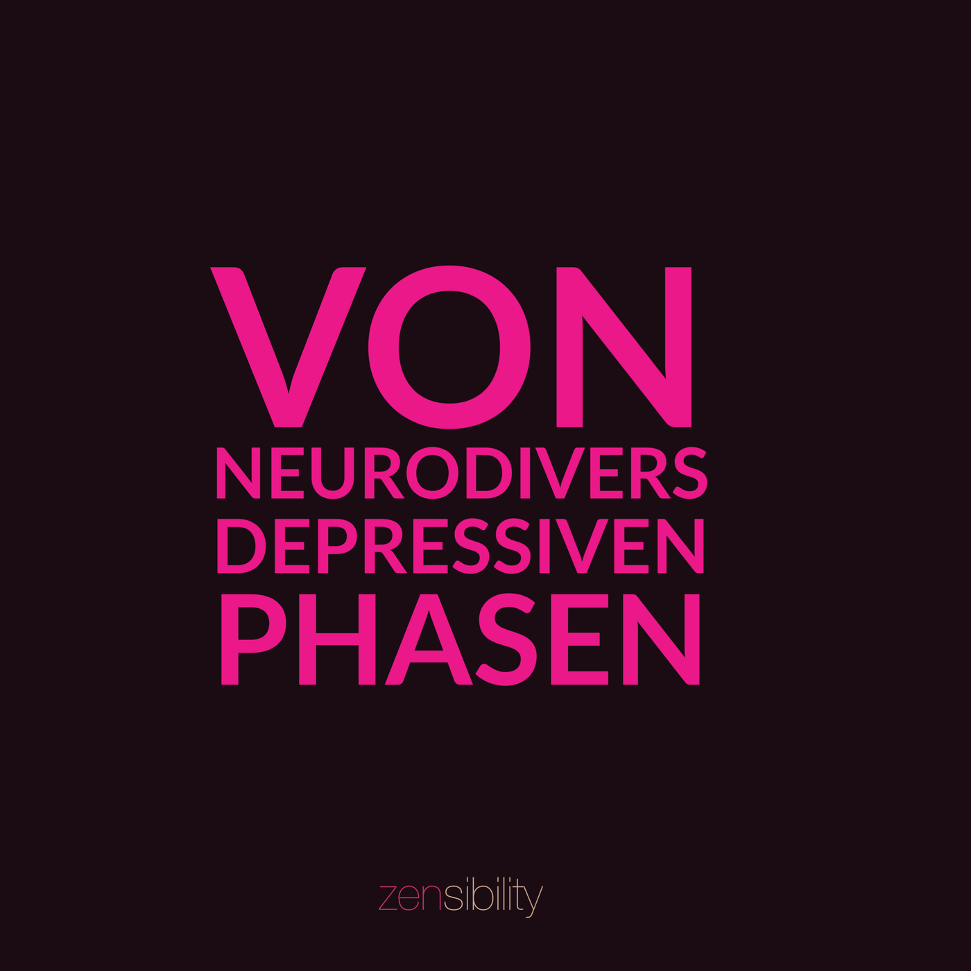 Vom Leben in depressiven Phasen