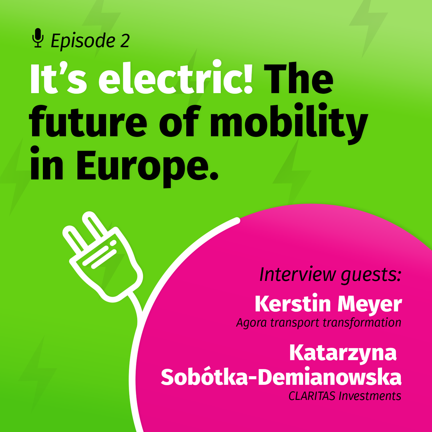 It’s electric! The future of mobility in Europe.