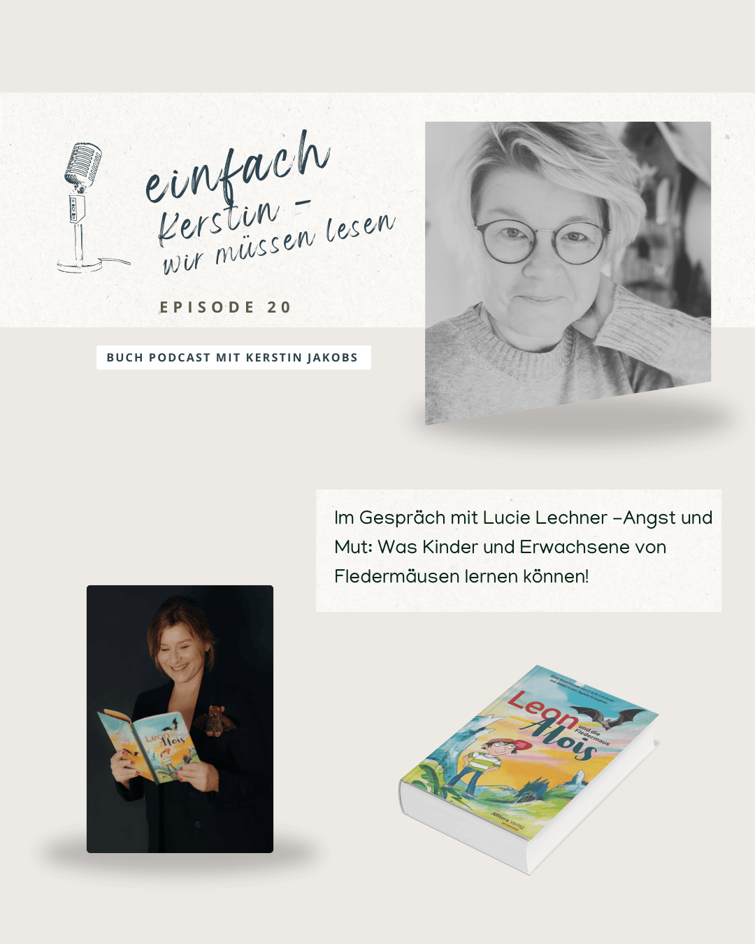 Im Gespräch mit Lucie Lechner -Angst und Mut: Was Kinder und Erwachsene von Fledermäusen lernen können