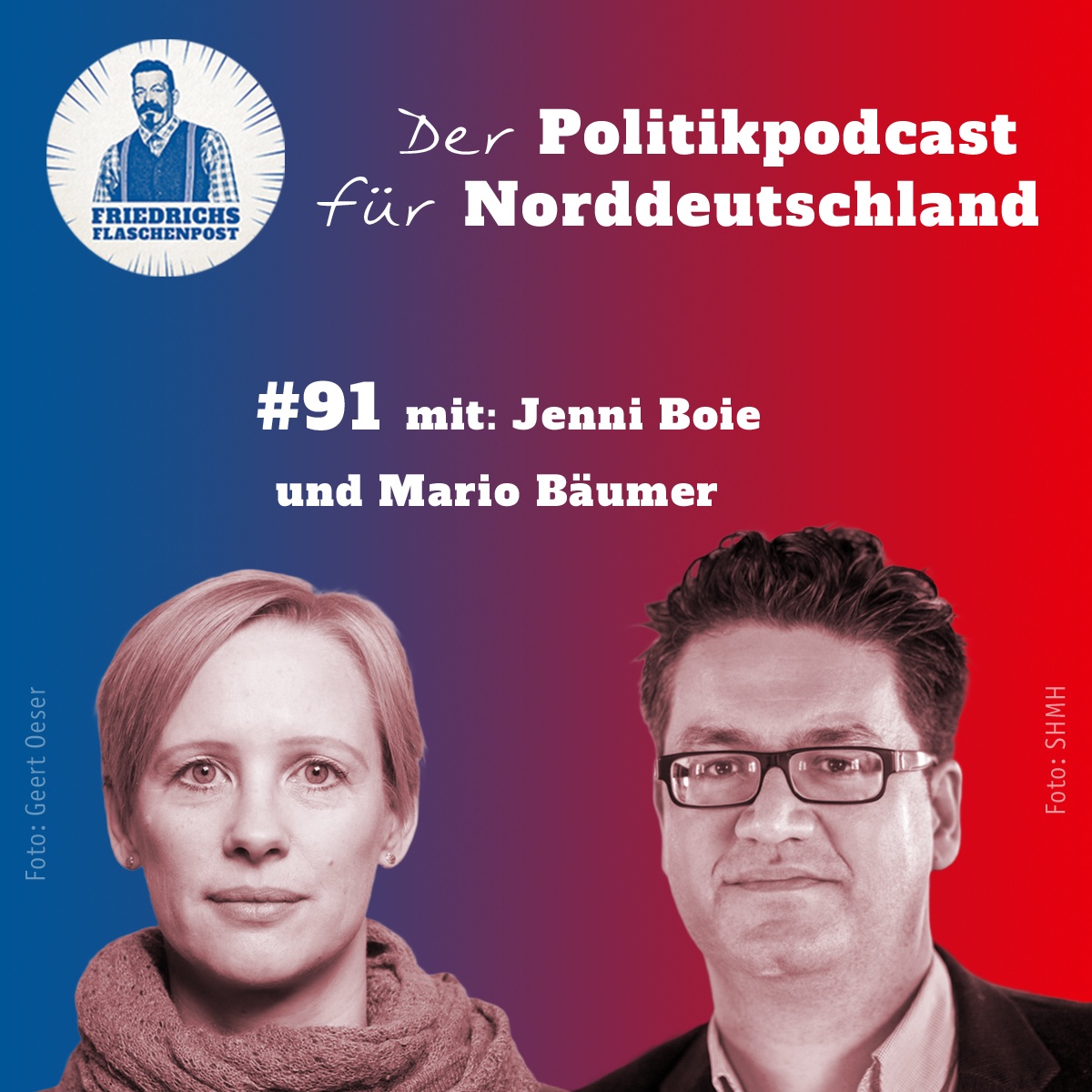 Folge 91: „Warum stellt ihr „Care“ im Museum der Arbeit aus, Jenni Boie und Mario Bäumer?“