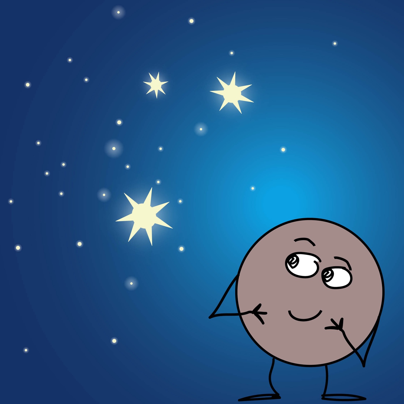 Pluto in der Kurzwelle: Warum funkeln Sterne?