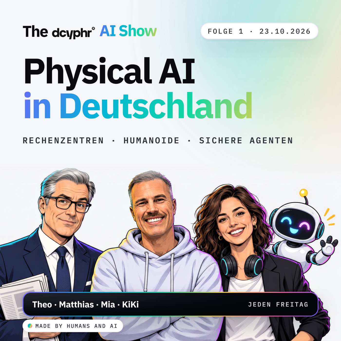 Physical AI in Deutschland: Rechenzentren, Humanoide und sichere Agenten