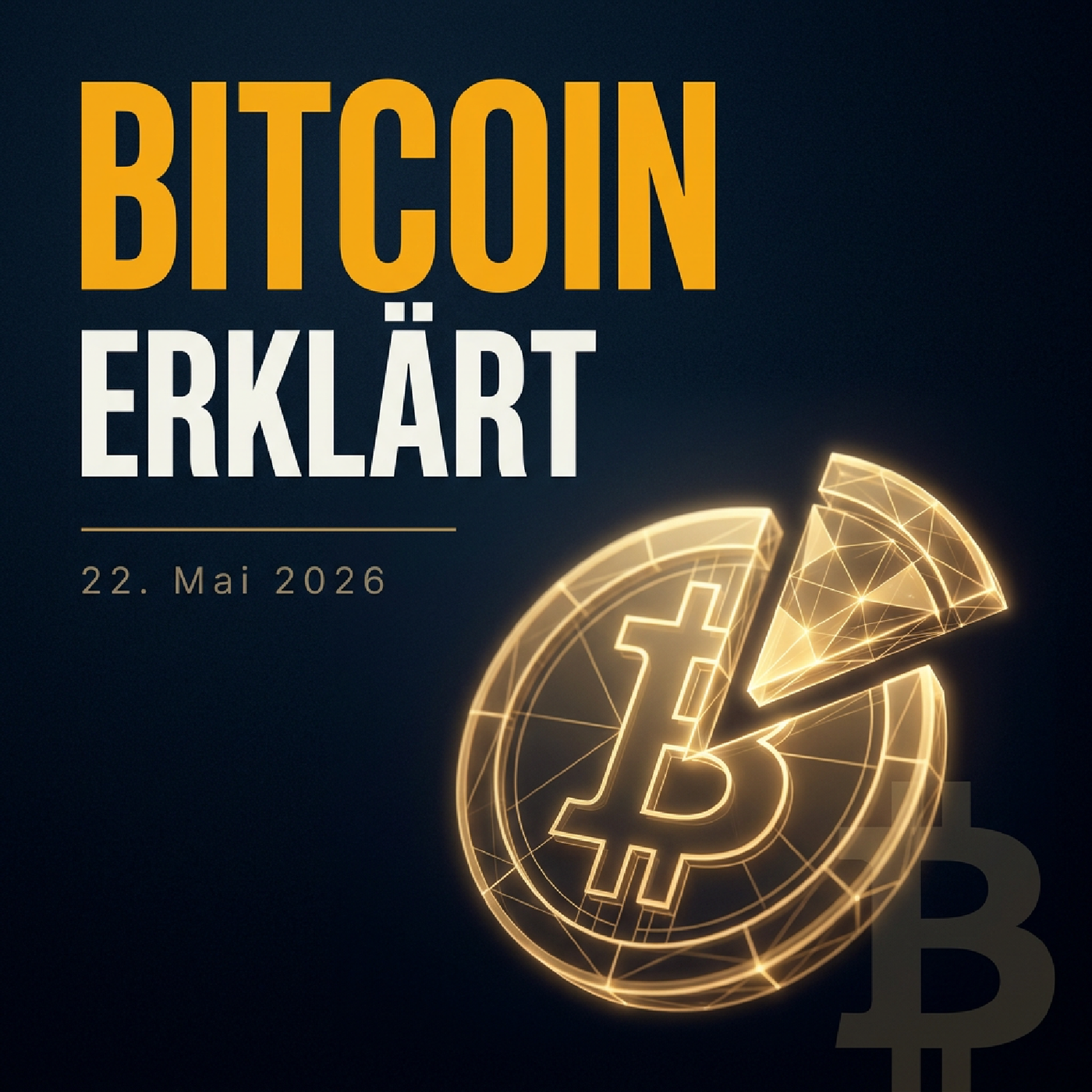 Bitcoin Erklärt · 22.05.2026 — Bitcoin Pizza Day: Wie 10.000 BTC zu zwei Pizzen wurden