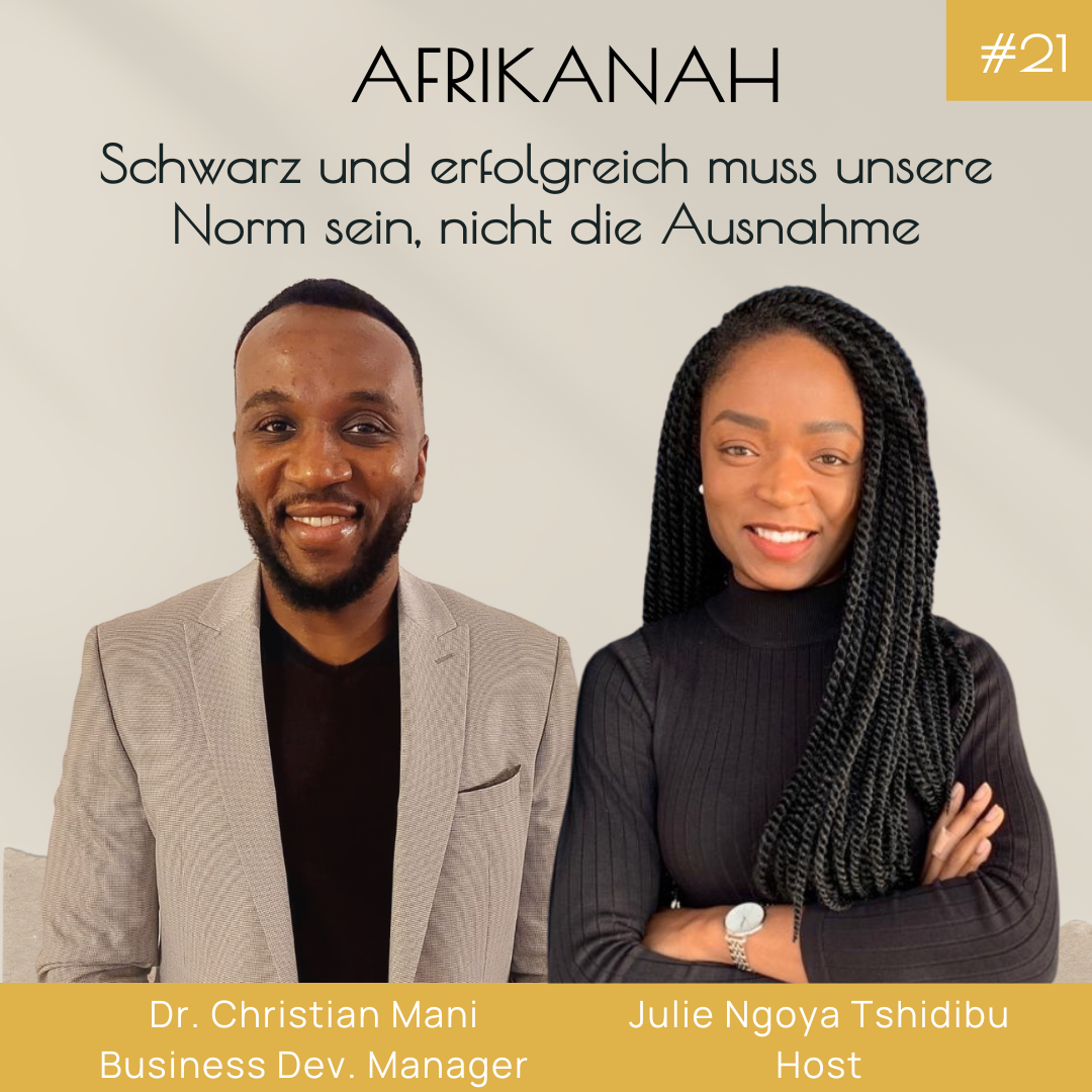 Schwarz und erfolgreich muss unsere Norm sein, nicht die Ausnahme; mit Dr. Christian Mani