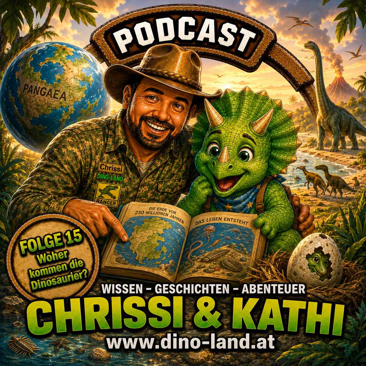 Woher kommen die Dinosaurier?