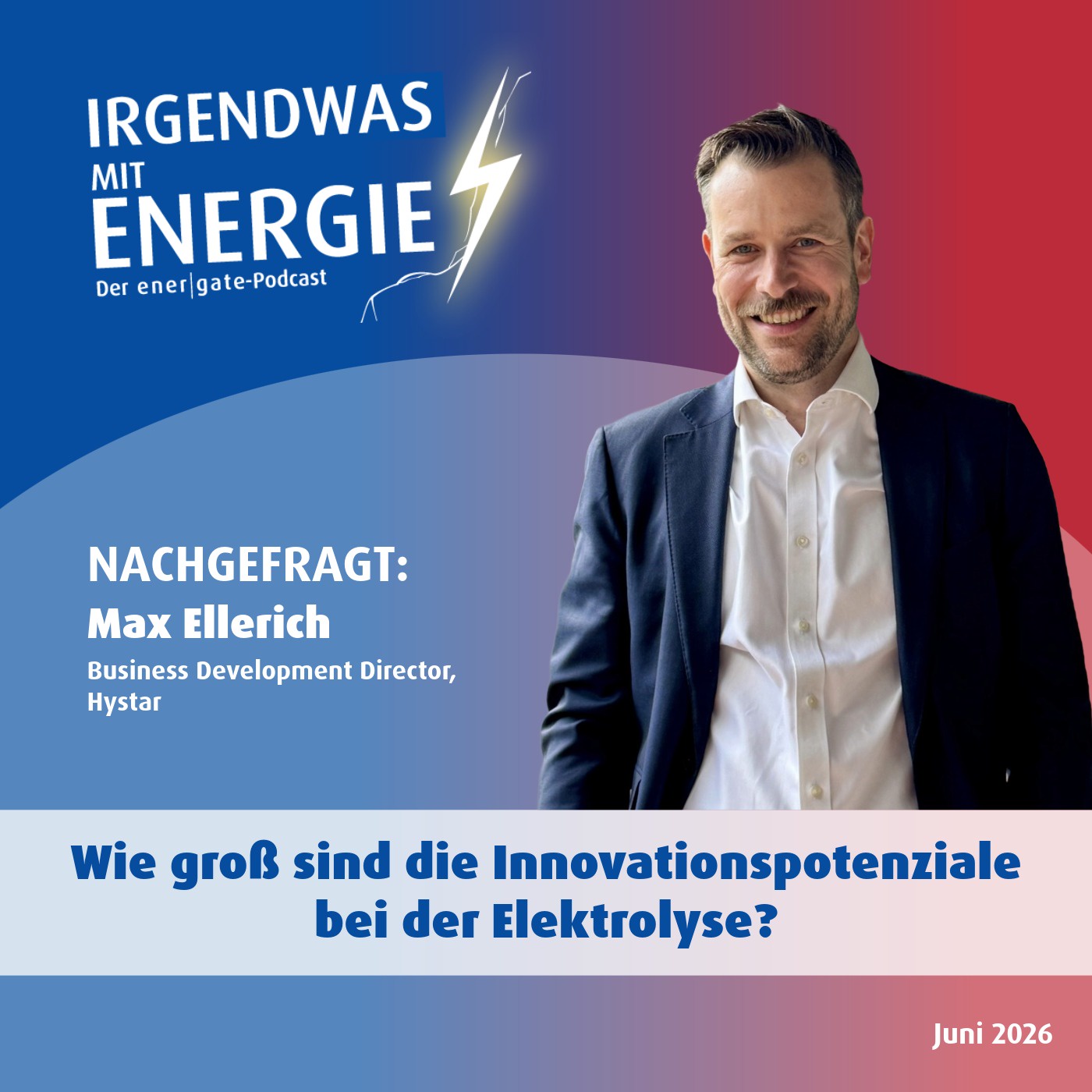 Nachgefragt bei Max Ellerich - Wie groß sind die Innovationspotenziale bei der Elektrolyse?