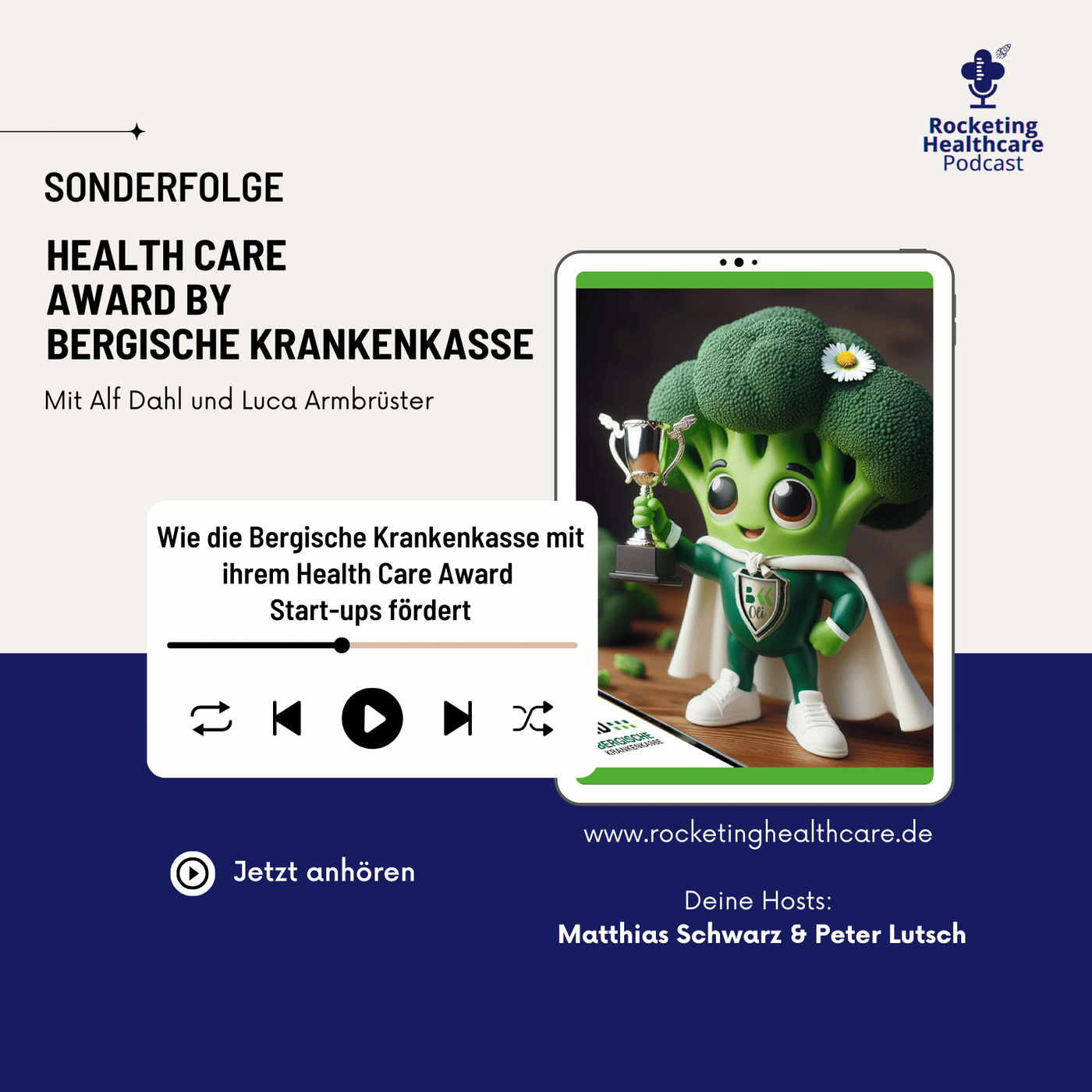 RHC 017: Wie die Bergische Krankenkasse mit ihrem Health Care Award Startups fördert!