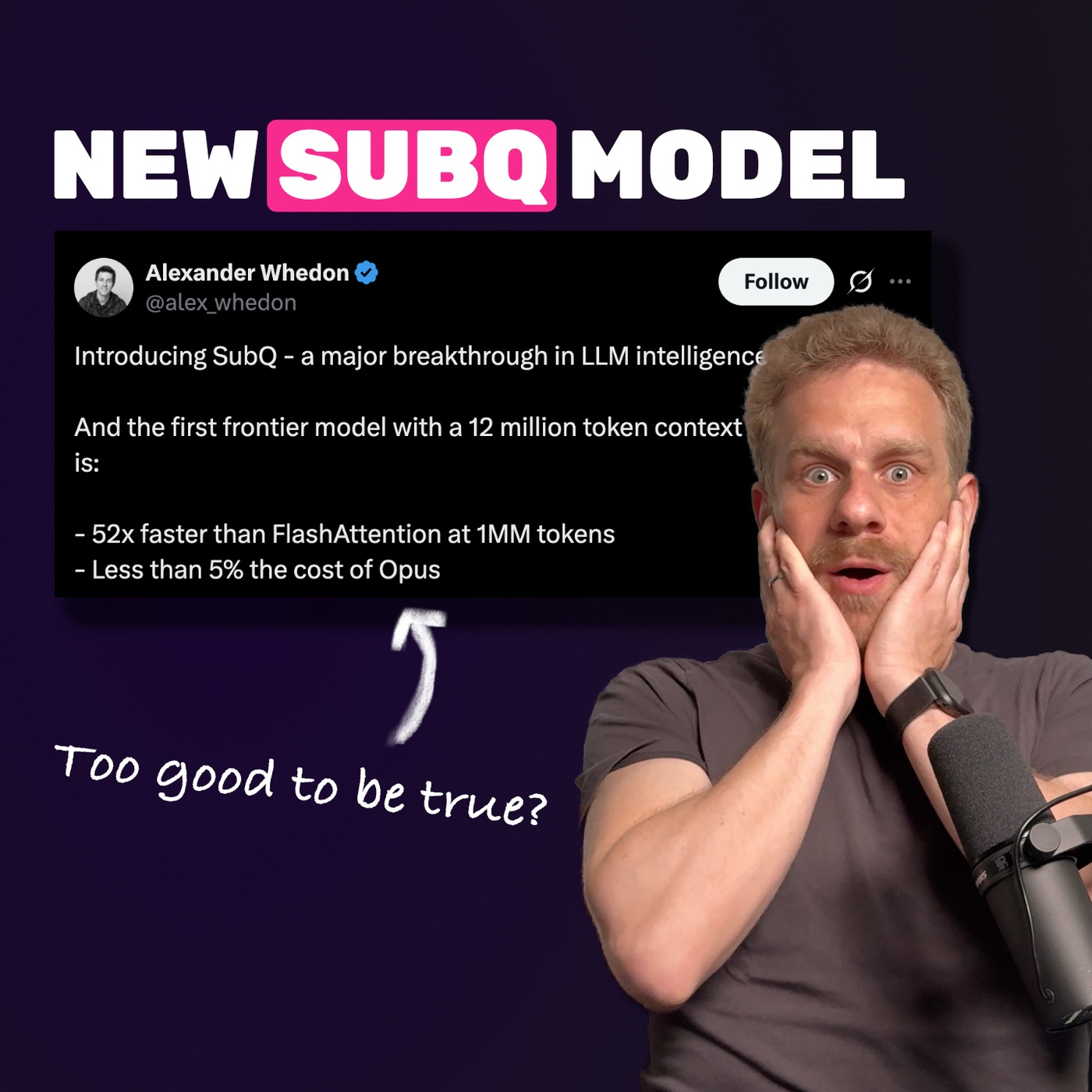 NEW Subquadratic LLM: Hype or Game Changer