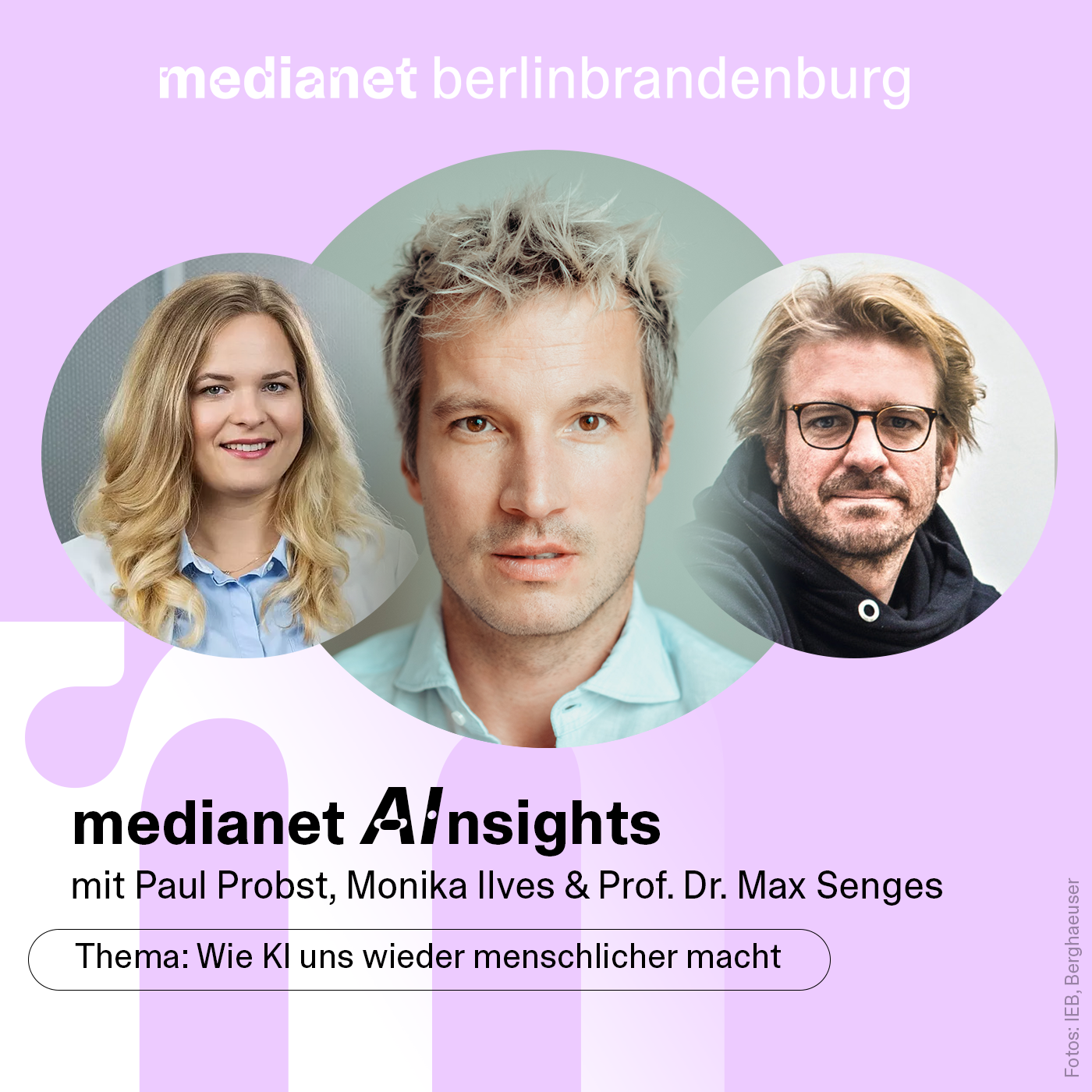 Wie KI uns wieder menschlicher macht (mit Monika Ilves und Dr. Max Senges