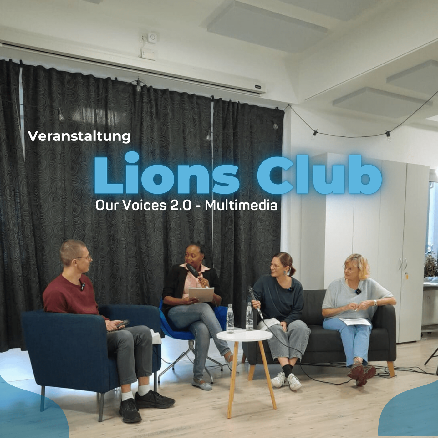 Lions Club Osnabrück-Penthesilea und Eleganz Bildungsplattform e.V. auf dem Podium