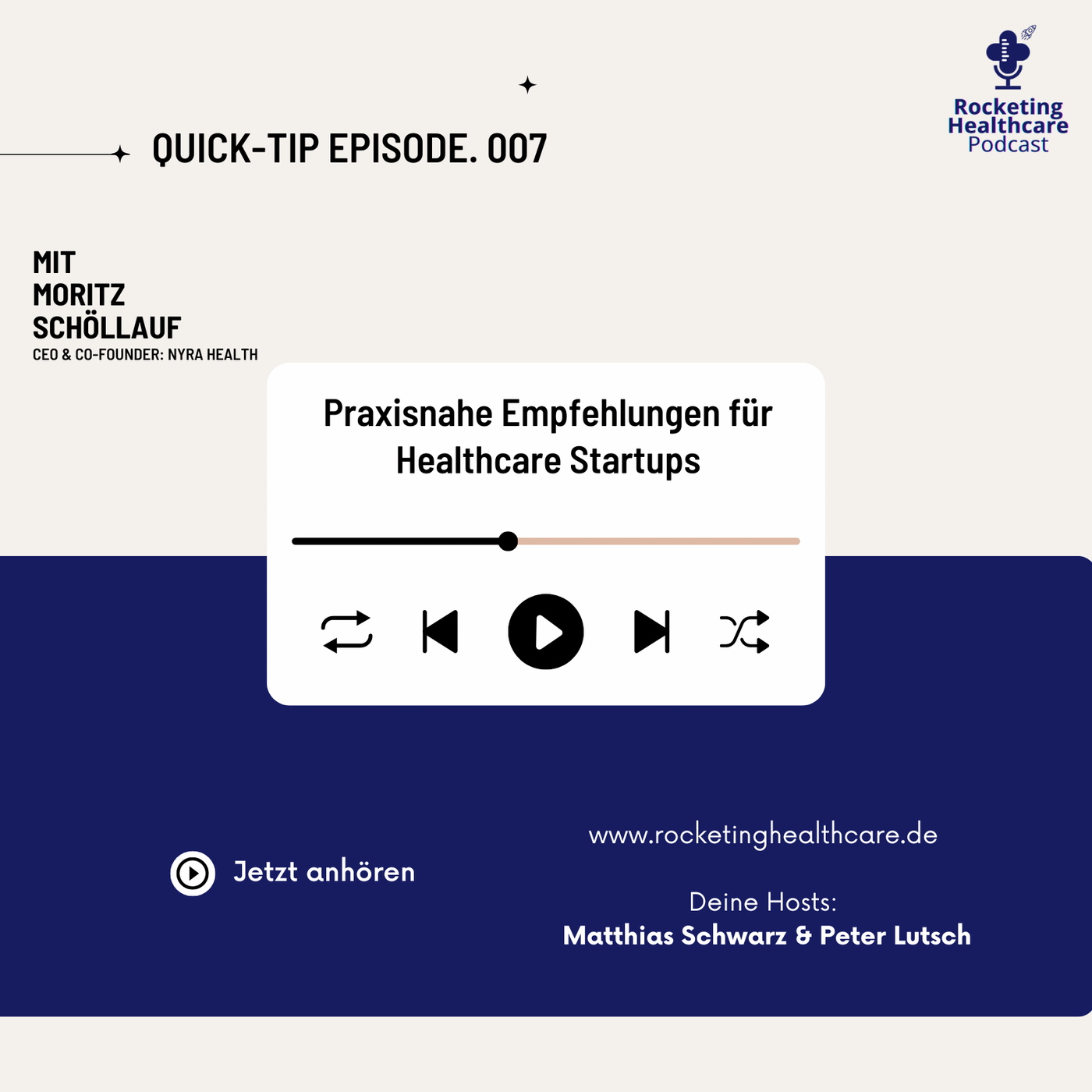 QuickTips #7: Praxisnahe Empfehlungen für Healthcare Startups