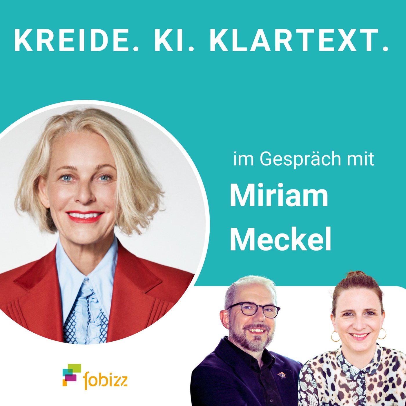 Wir brauchen KI in der Bildung mit Miriam Meckel