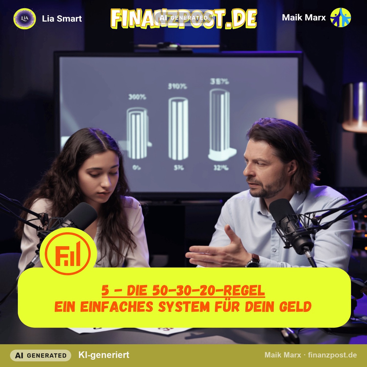 5 Die 50-30-20 Regel: Ein einfaches System für dein Geld