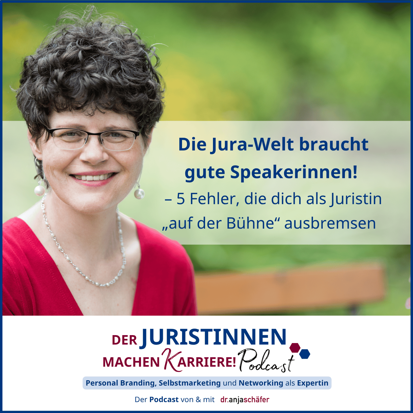 268: Die Jura-Welt braucht gute Speakerinnen!