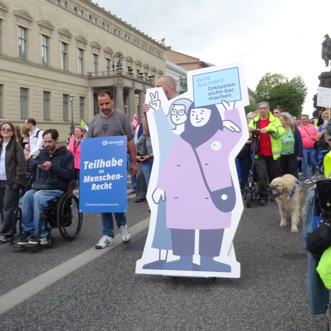 Protesttag für die Sichtbarkeit von Menschen mit Behinderung
