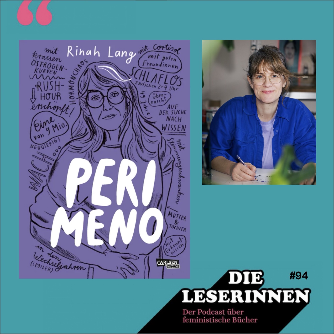 PERIMENO von Rinah Lang ist der Sachcomic für die Wechseljahre 