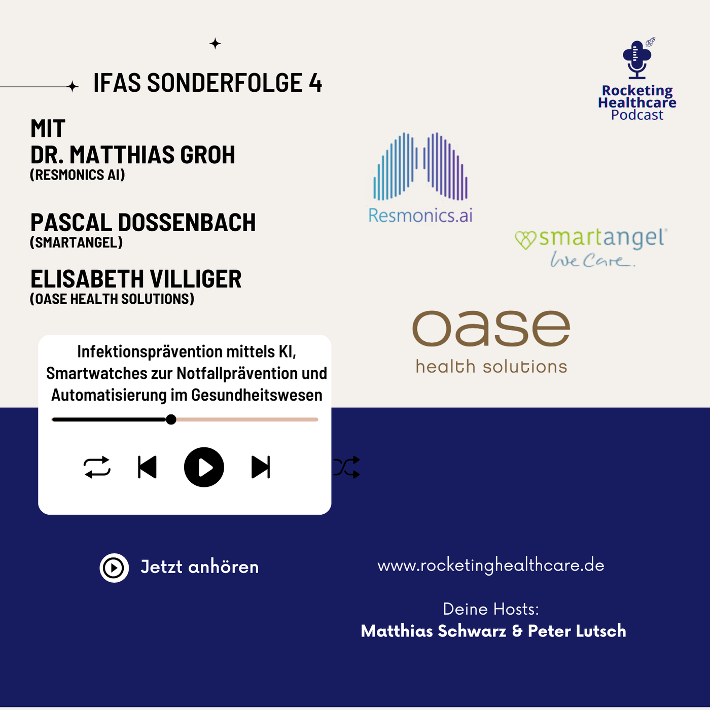 IFAS Sonderfolge 4: Mit Resmonics AI, smartangel & Oase Health Solutions