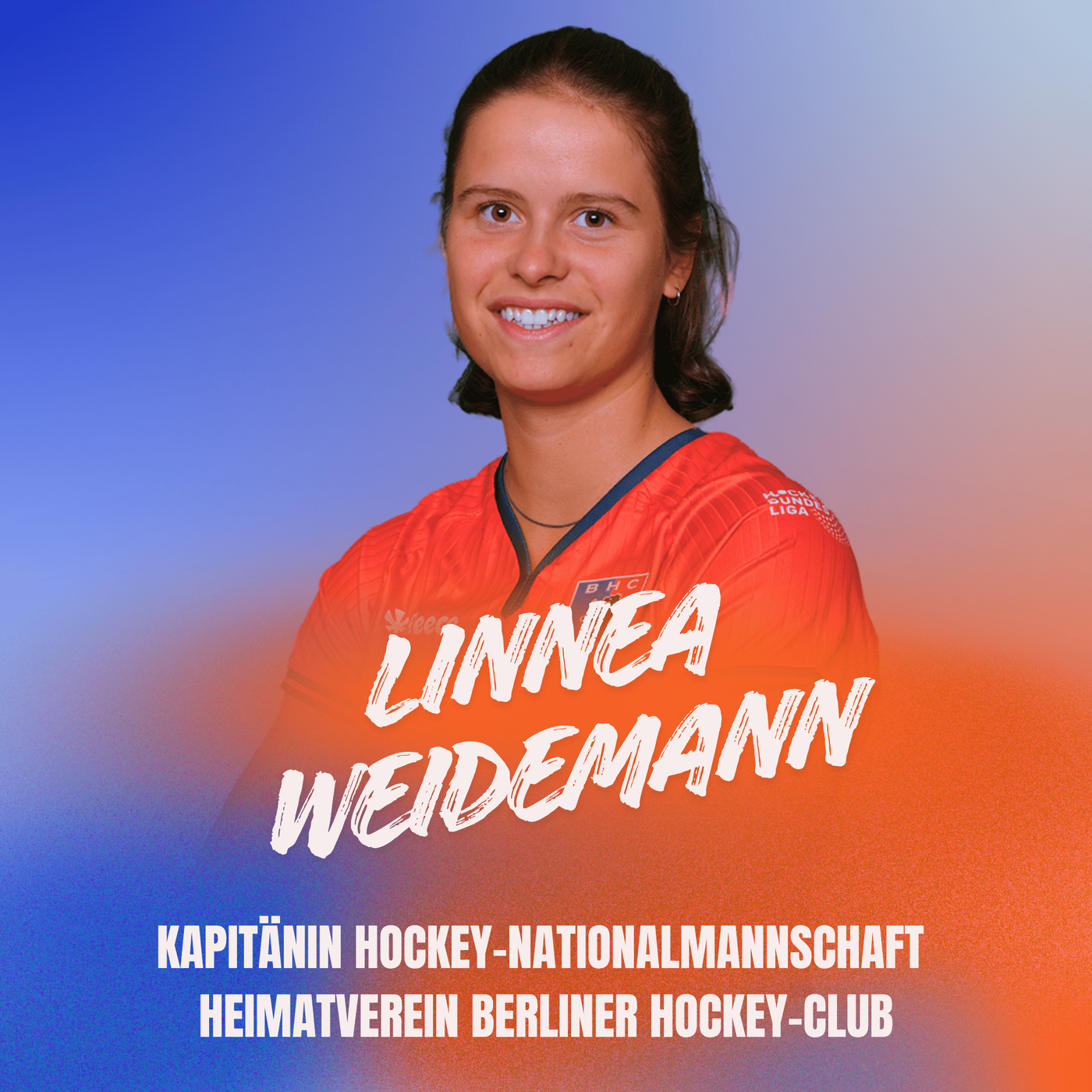 Bock auf Verantwortung - Hockeyspielerin Linnea Weidemann ist mit 22 Jahren Kapitänin der deutschen Nationalmannschaft