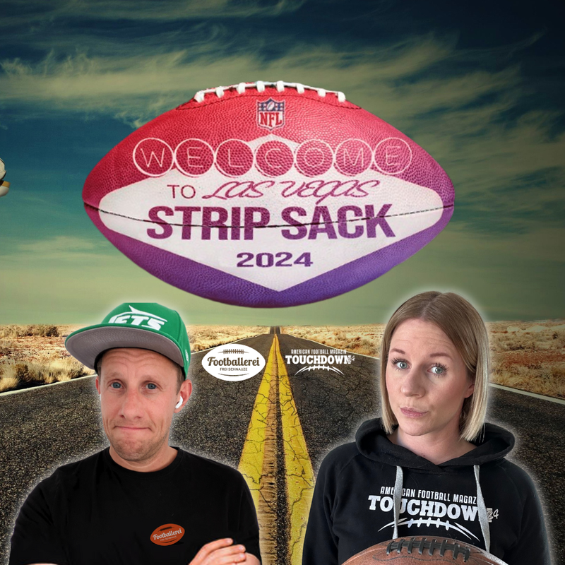 Strip Sack mit Günter Zapf. Countdown: Die letzten Stunden bis zum Super Bowl