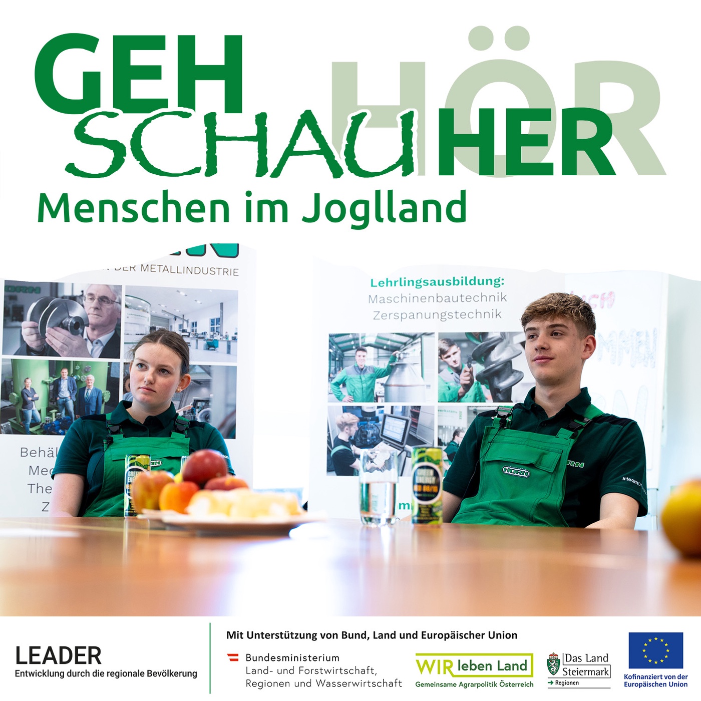 #3 - mit Daniel und Nadine (Lehrlinge der Horn GmbH)