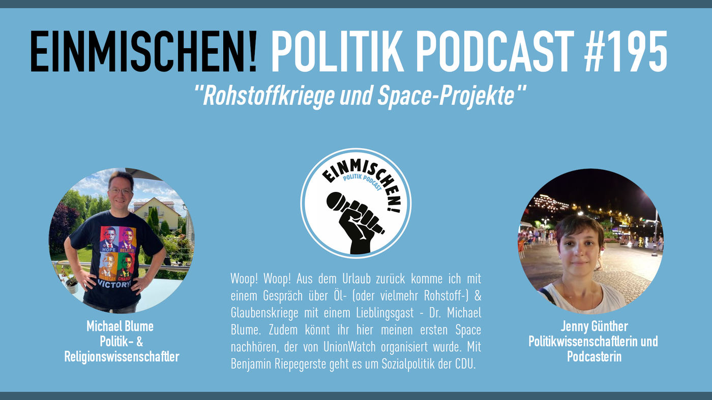 Rohstoffkriege und Space-Projekte