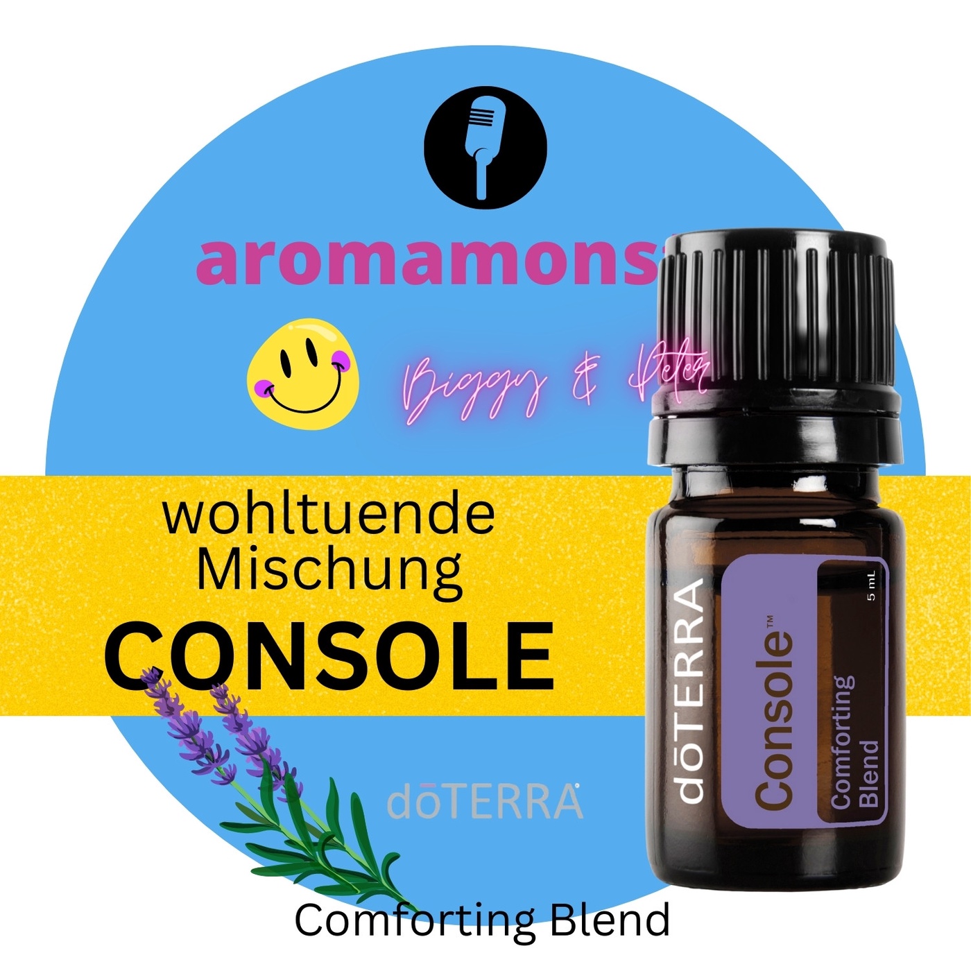 CONSOLE - Ölemischung aus doTERRAs genialem Emotionsset
