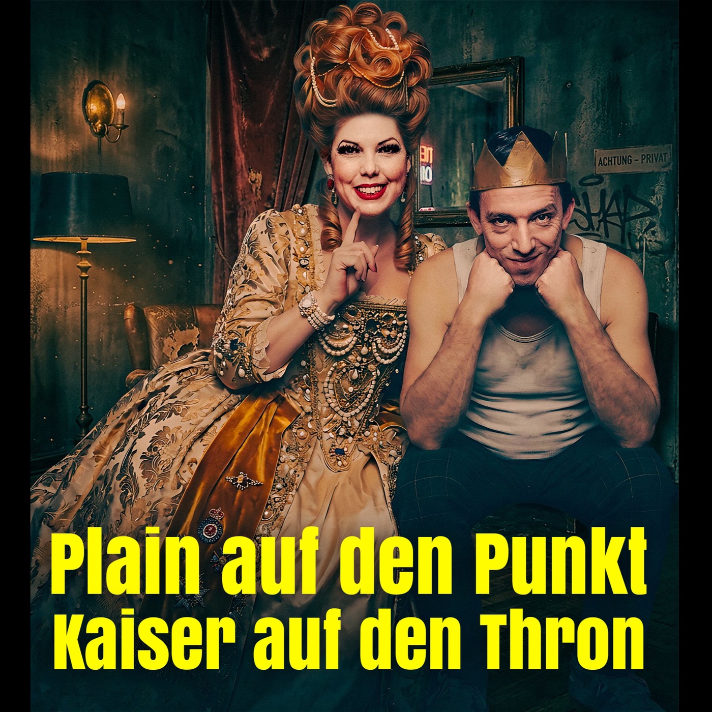 Plain auf den Punkt, Kaiser auf den Thron