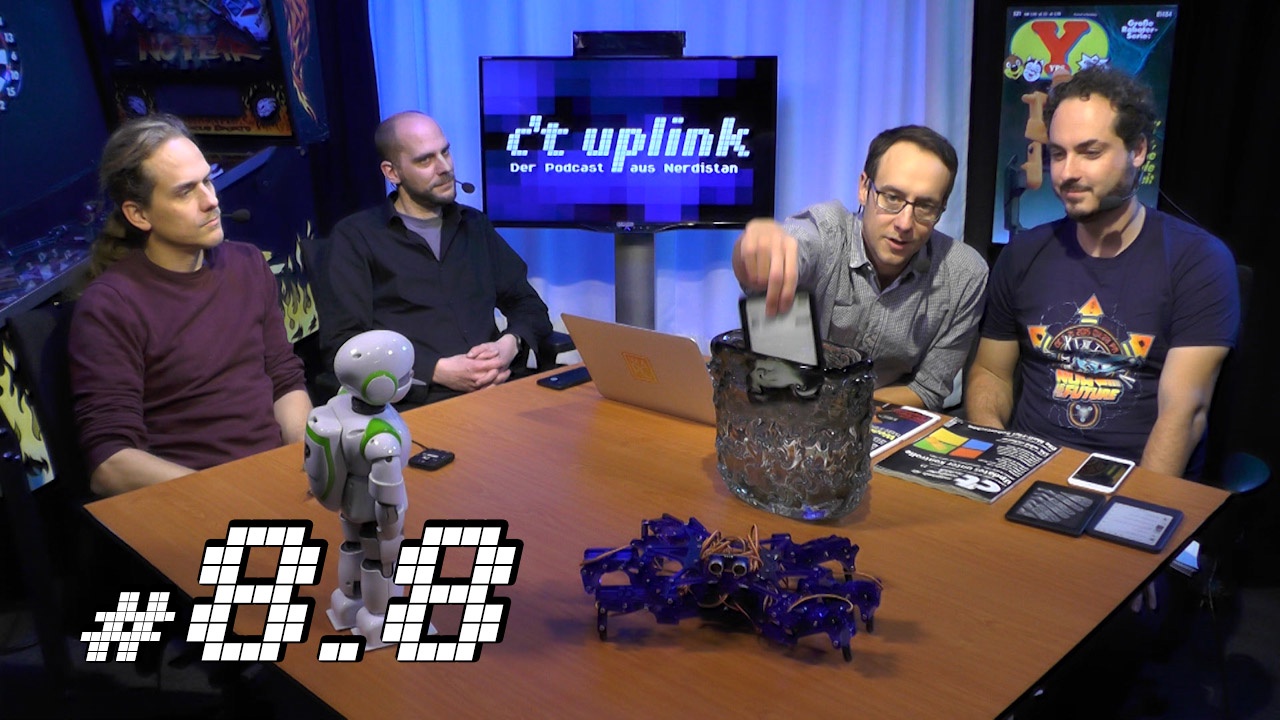 c't uplink 8.8: Android 6.0 Marshmallow, Tolino Reader, USB 3.1 und Typ C