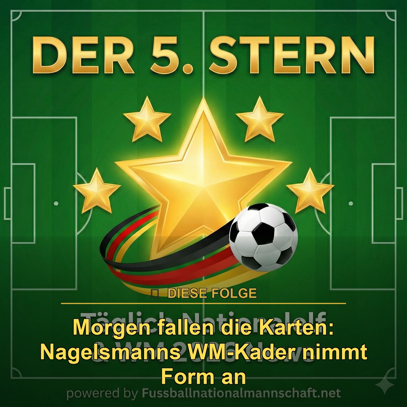 Nagelsmanns WM 2026 Kader nimmt Form an: Morgen fallen die Karten